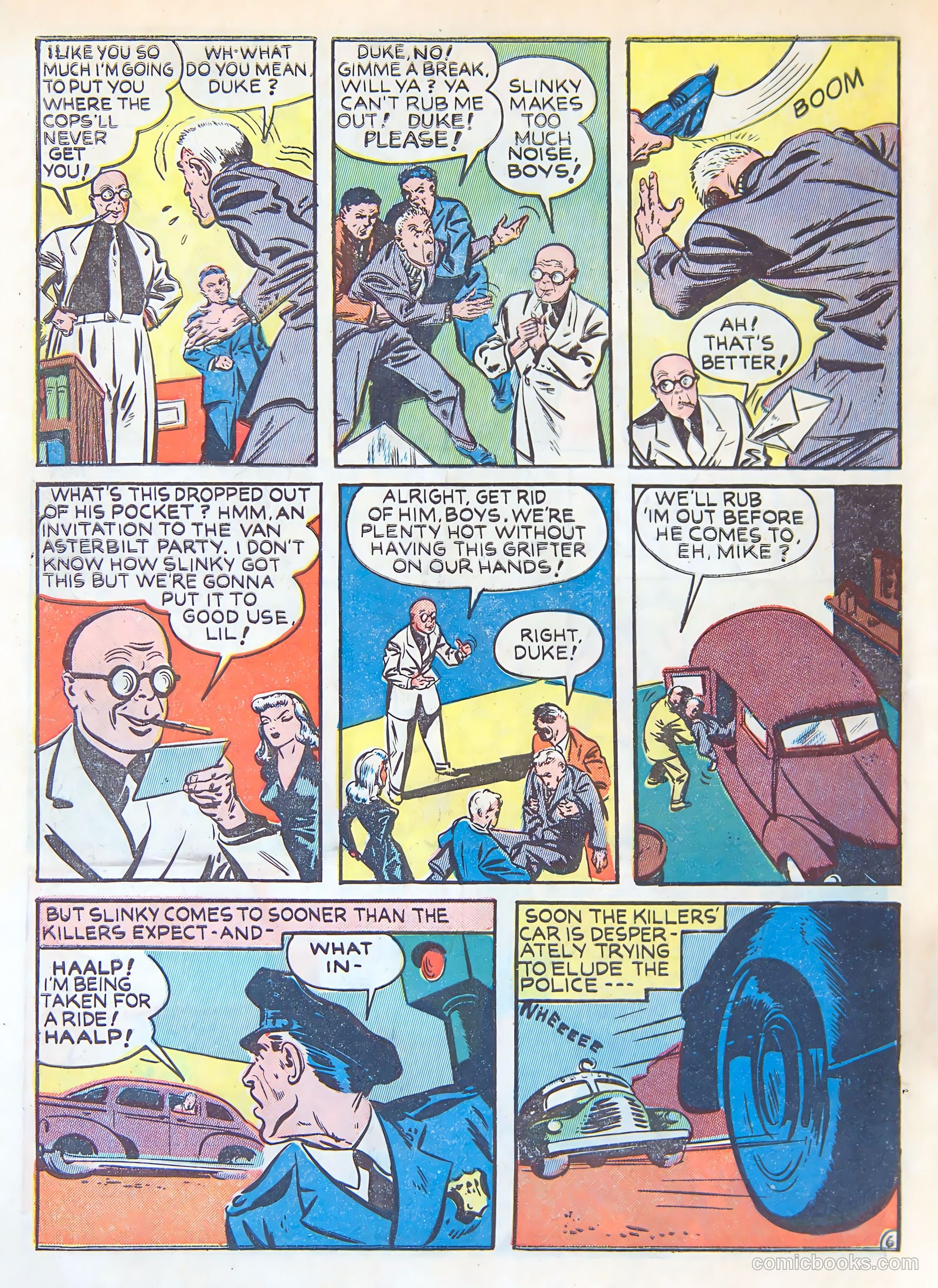 Pep Comics #25 (1942) — page 8 of 68