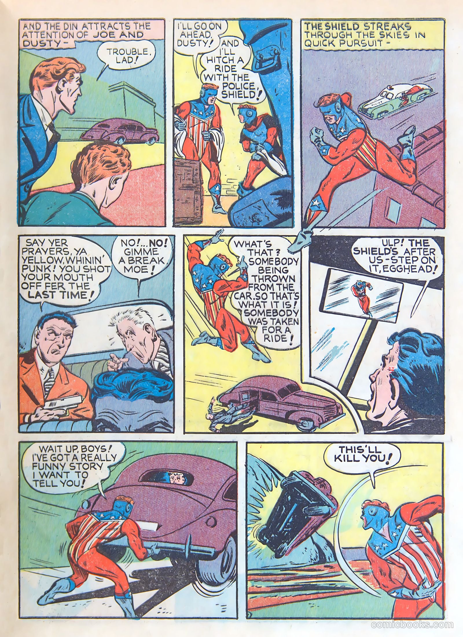 Pep Comics #25 (1942) — page 9 of 68