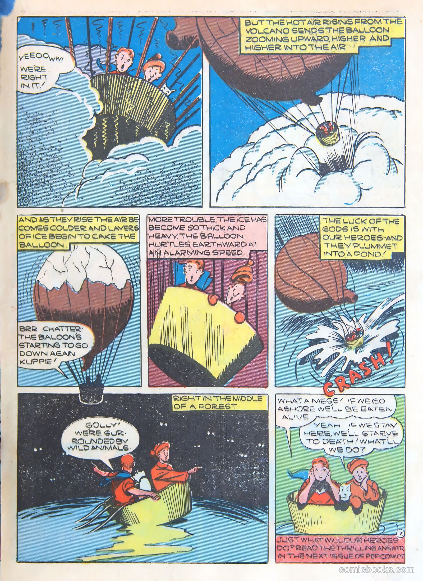 Pep Comics #25 (1942) — page 33 of 68