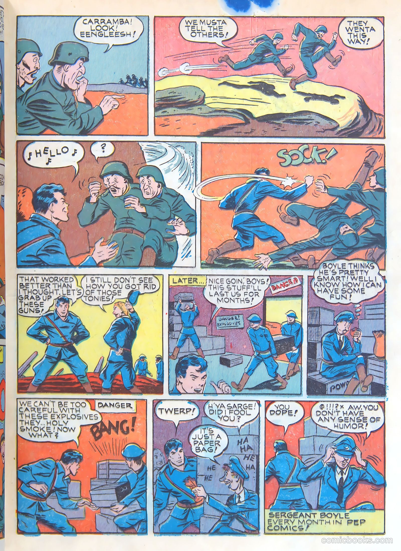 Pep Comics #25 (1942) — page 41 of 68