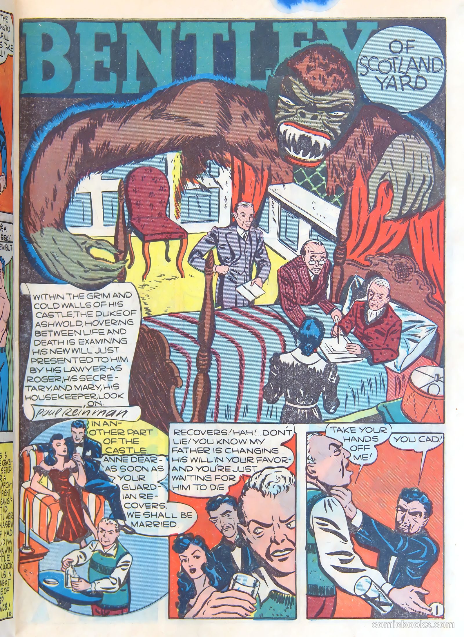 Pep Comics #25 (1942) — page 61 of 68