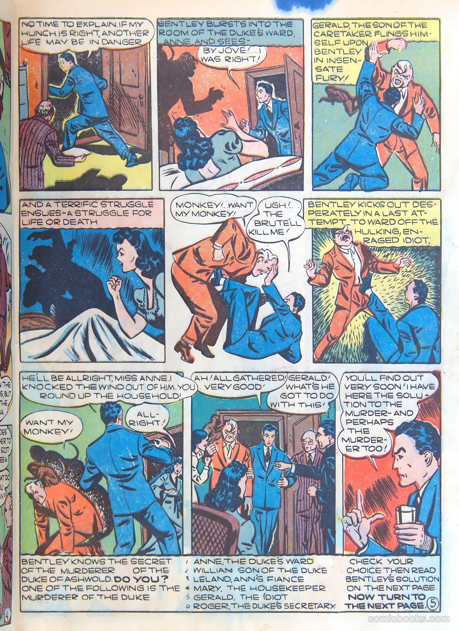 Pep Comics #25 (1942) — page 65 of 68