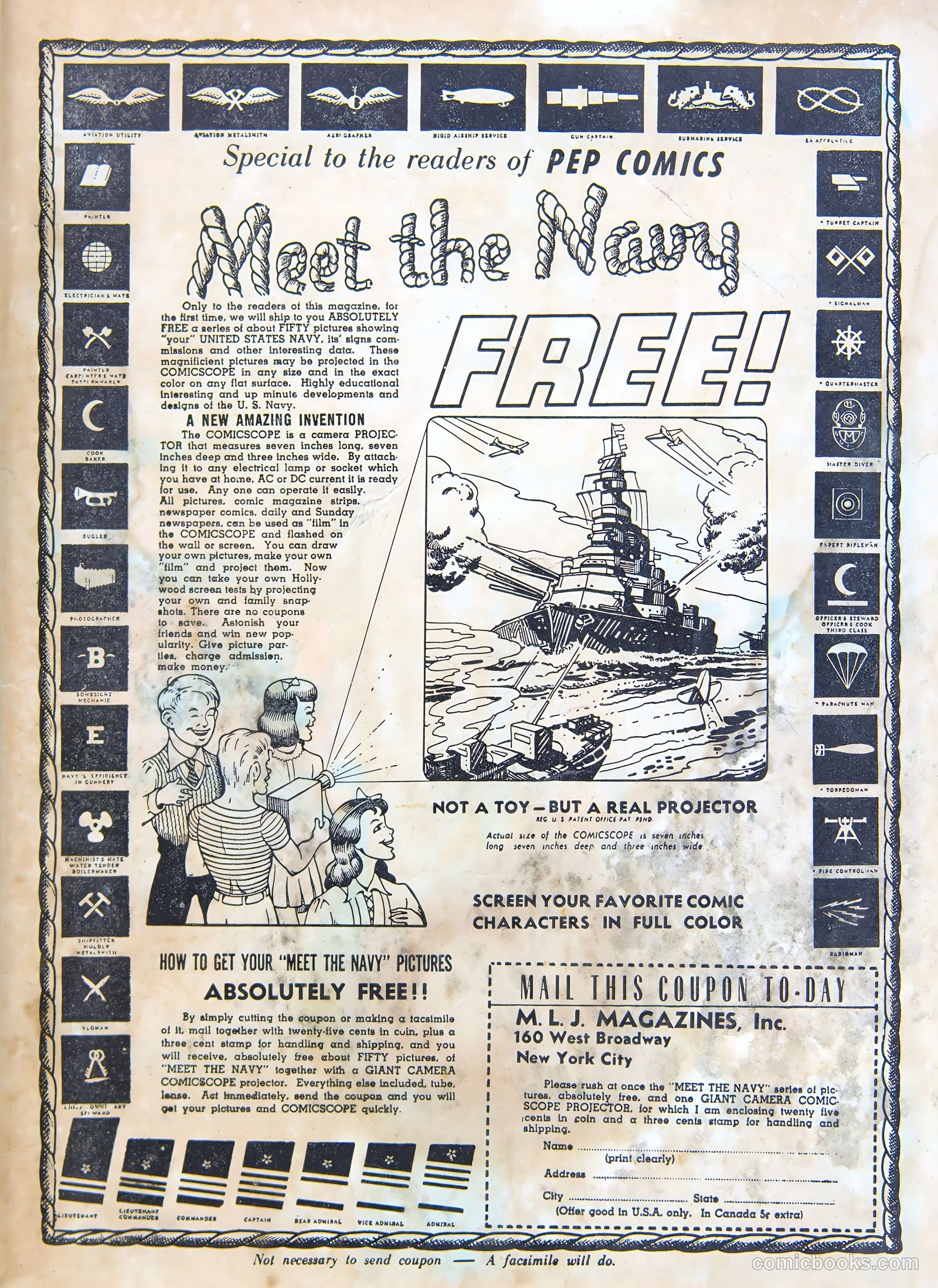 Pep Comics #25 (1942) — page 67 of 68