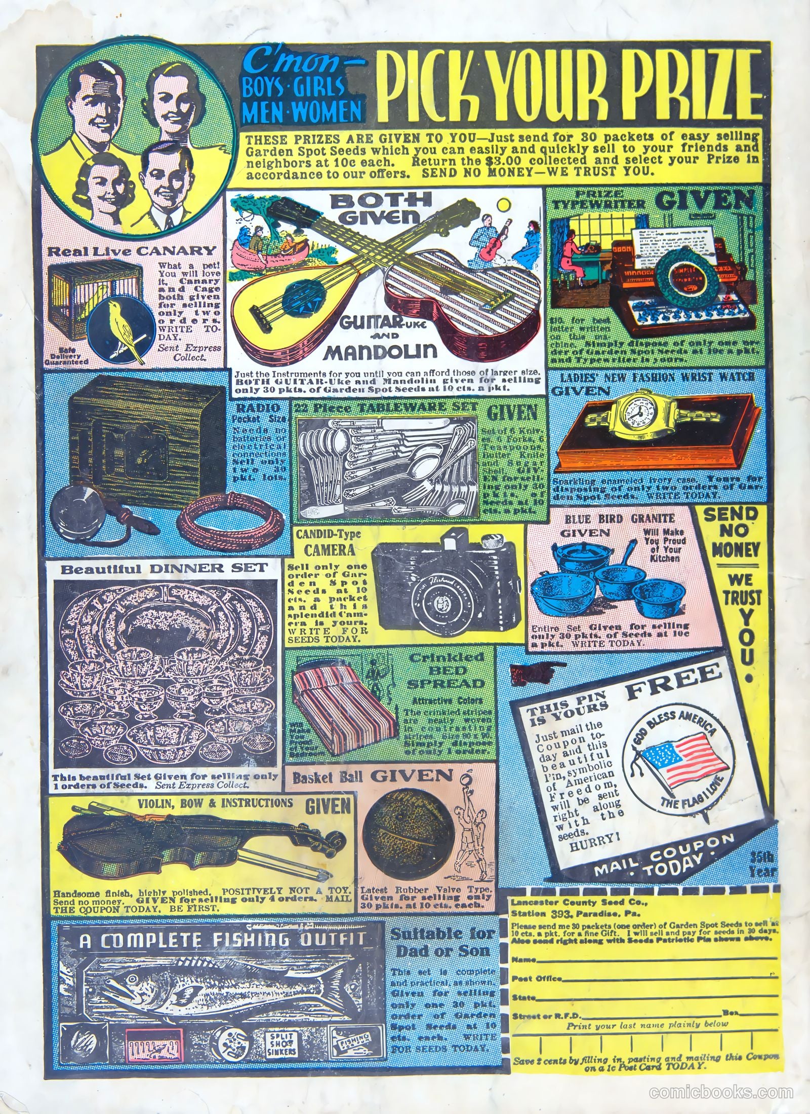 Pep Comics #25 (1942) — page 68 of 68
