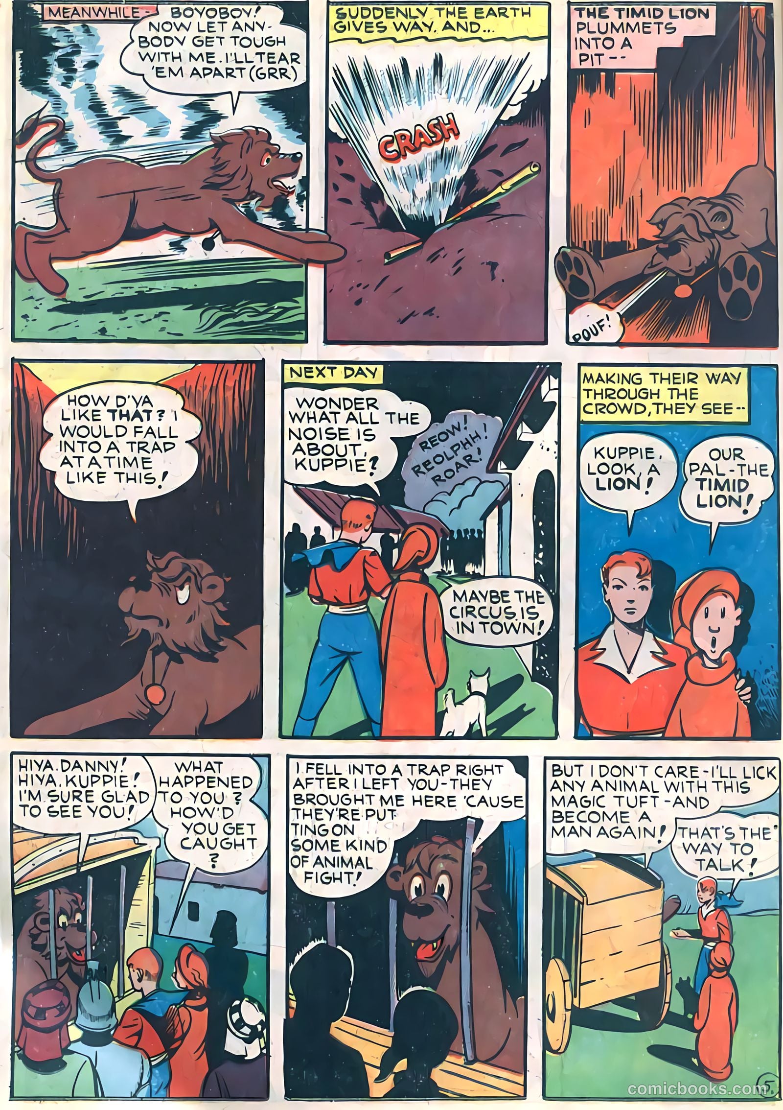 Pep Comics #26 (1942) — page 32 of 68