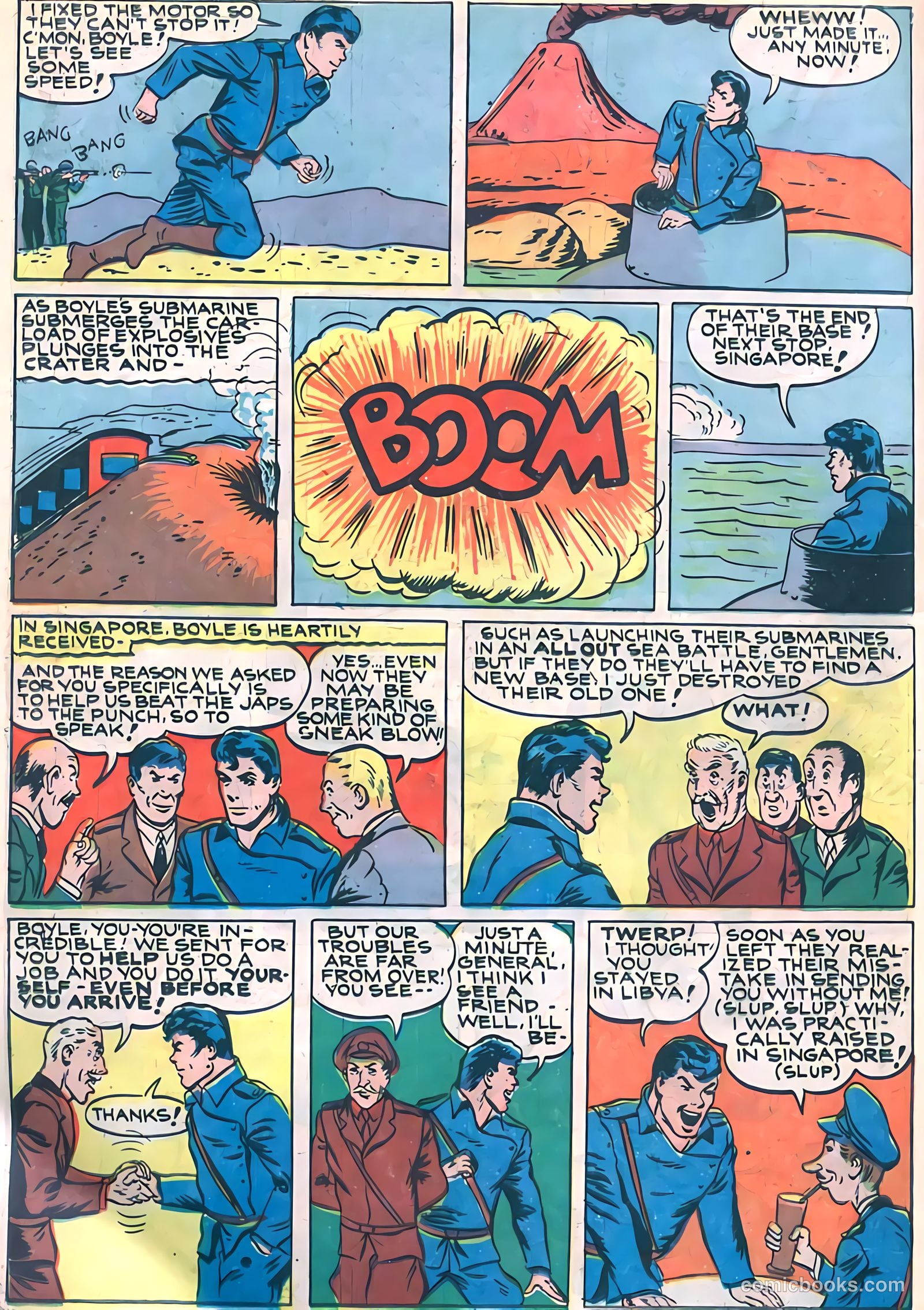 Pep Comics #26 (1942) — page 42 of 68