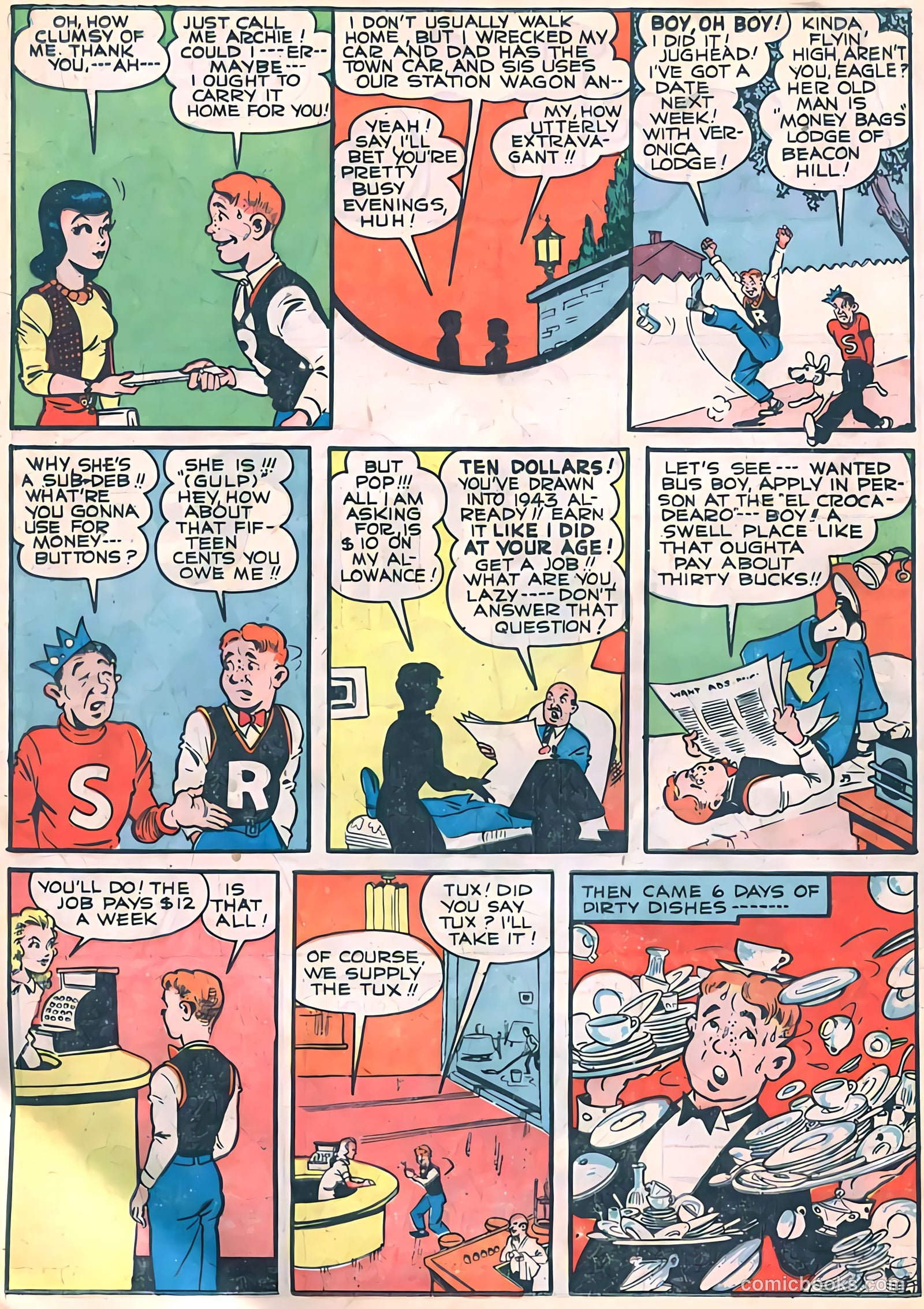 Pep Comics #26 (1942) — page 50 of 68