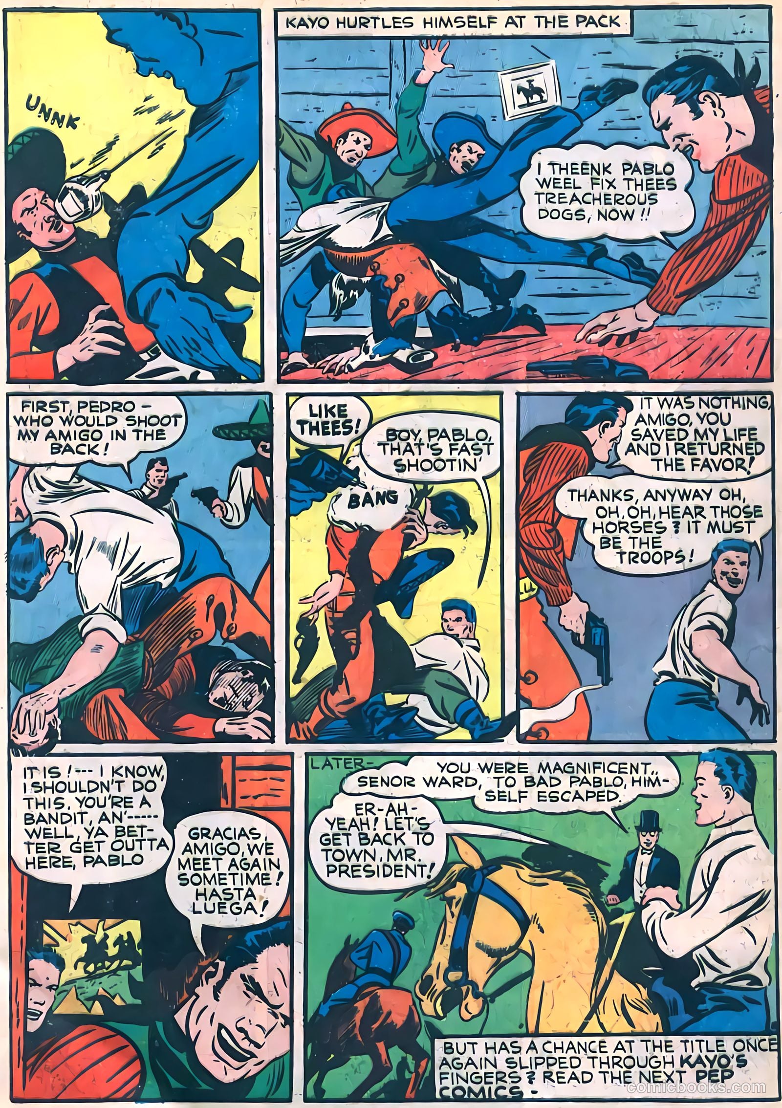 Pep Comics #26 (1942) — page 60 of 68