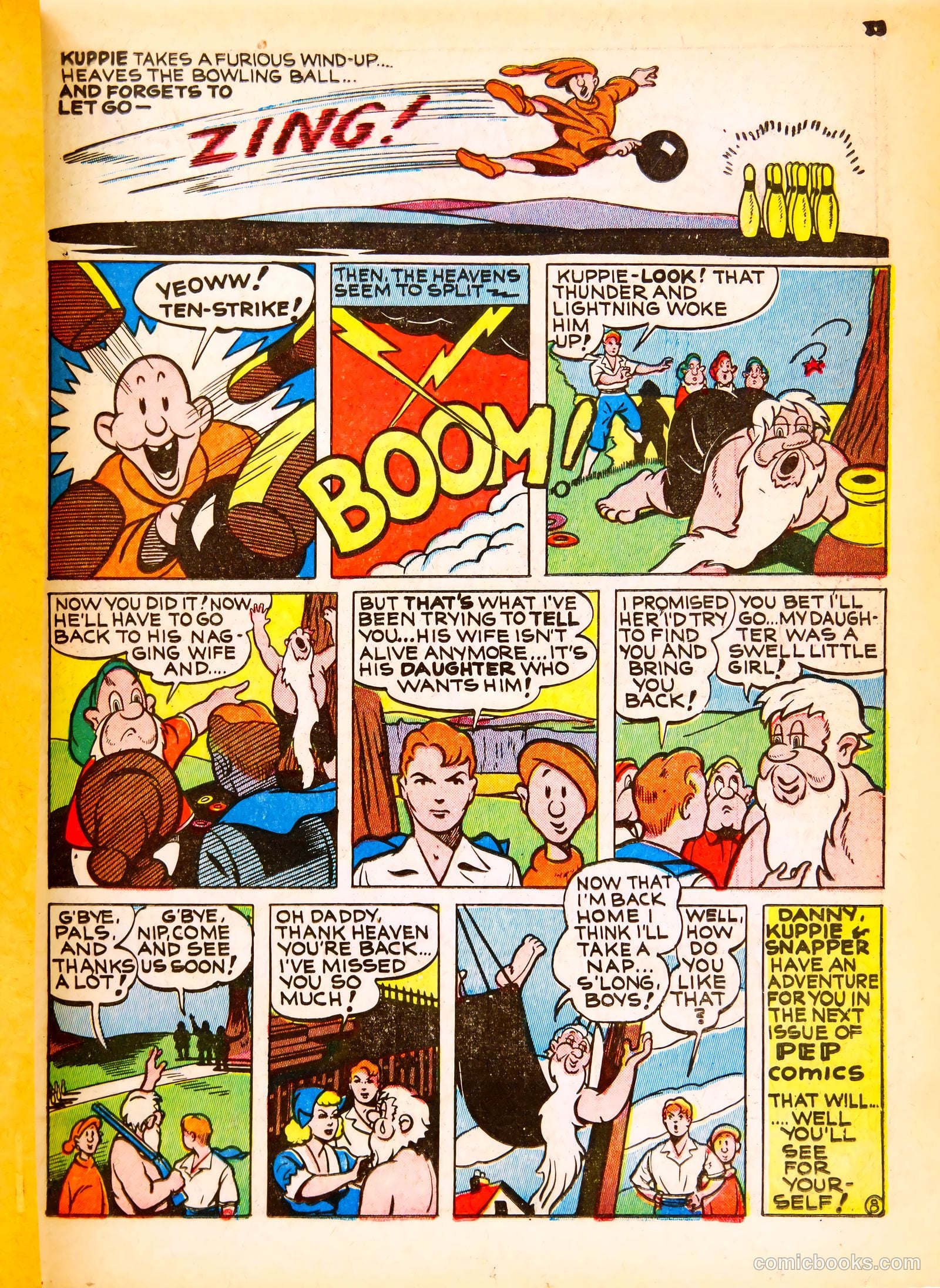 Pep Comics #27 (1942) — page 35 of 68