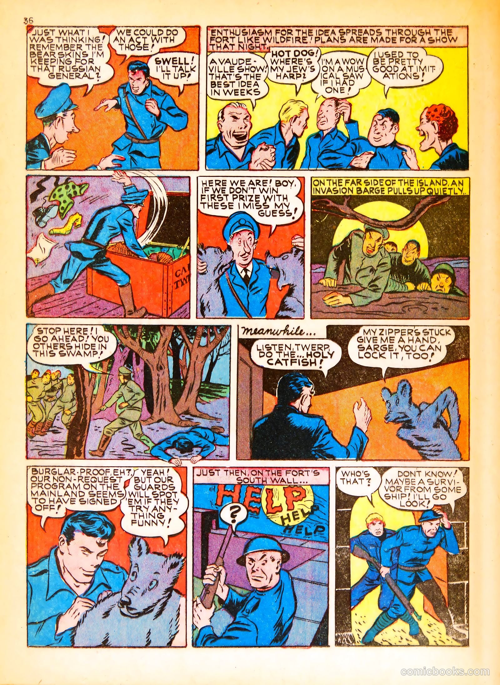 Pep Comics #27 (1942) — page 38 of 68