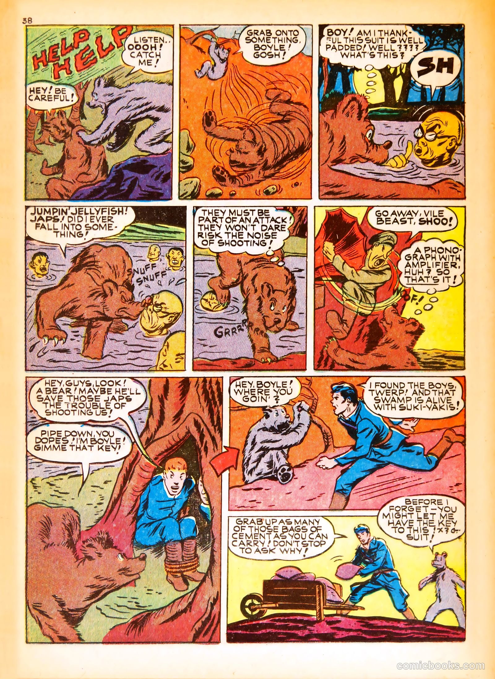 Pep Comics #27 (1942) — page 40 of 68