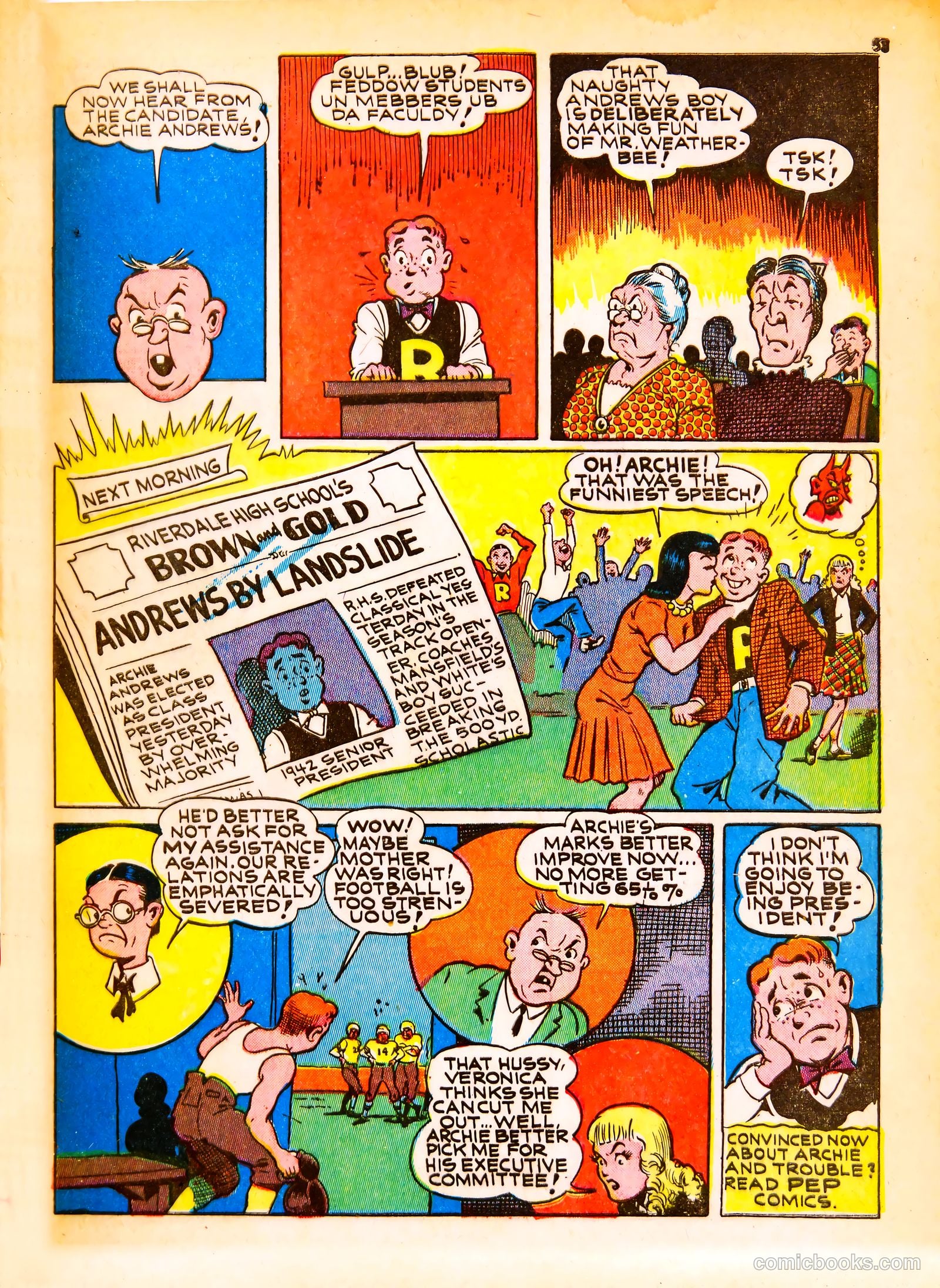 Pep Comics #27 (1942) — page 55 of 68