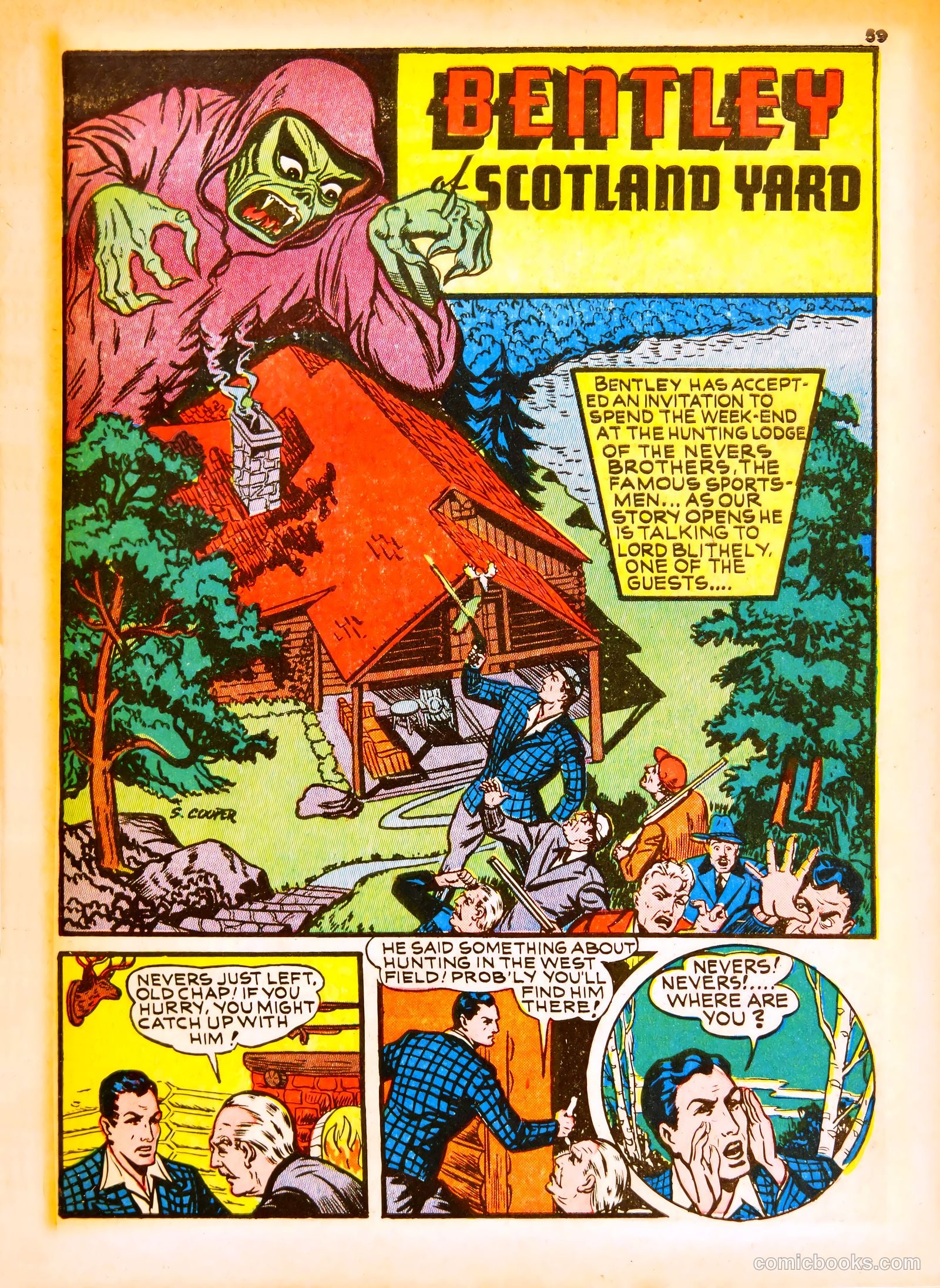 Pep Comics #27 (1942) — page 61 of 68