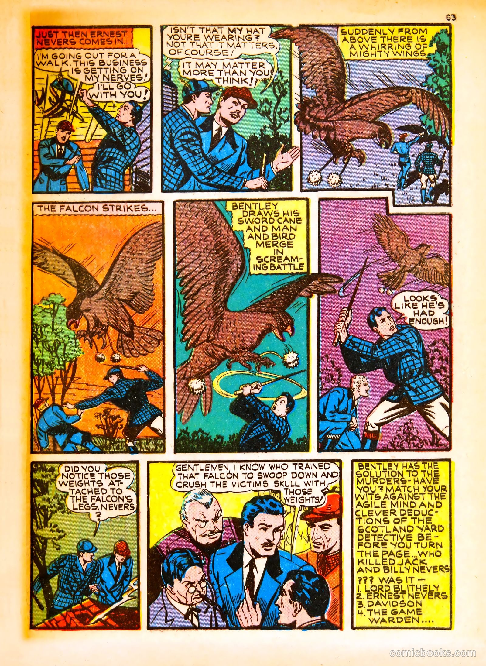 Pep Comics #27 (1942) — page 65 of 68