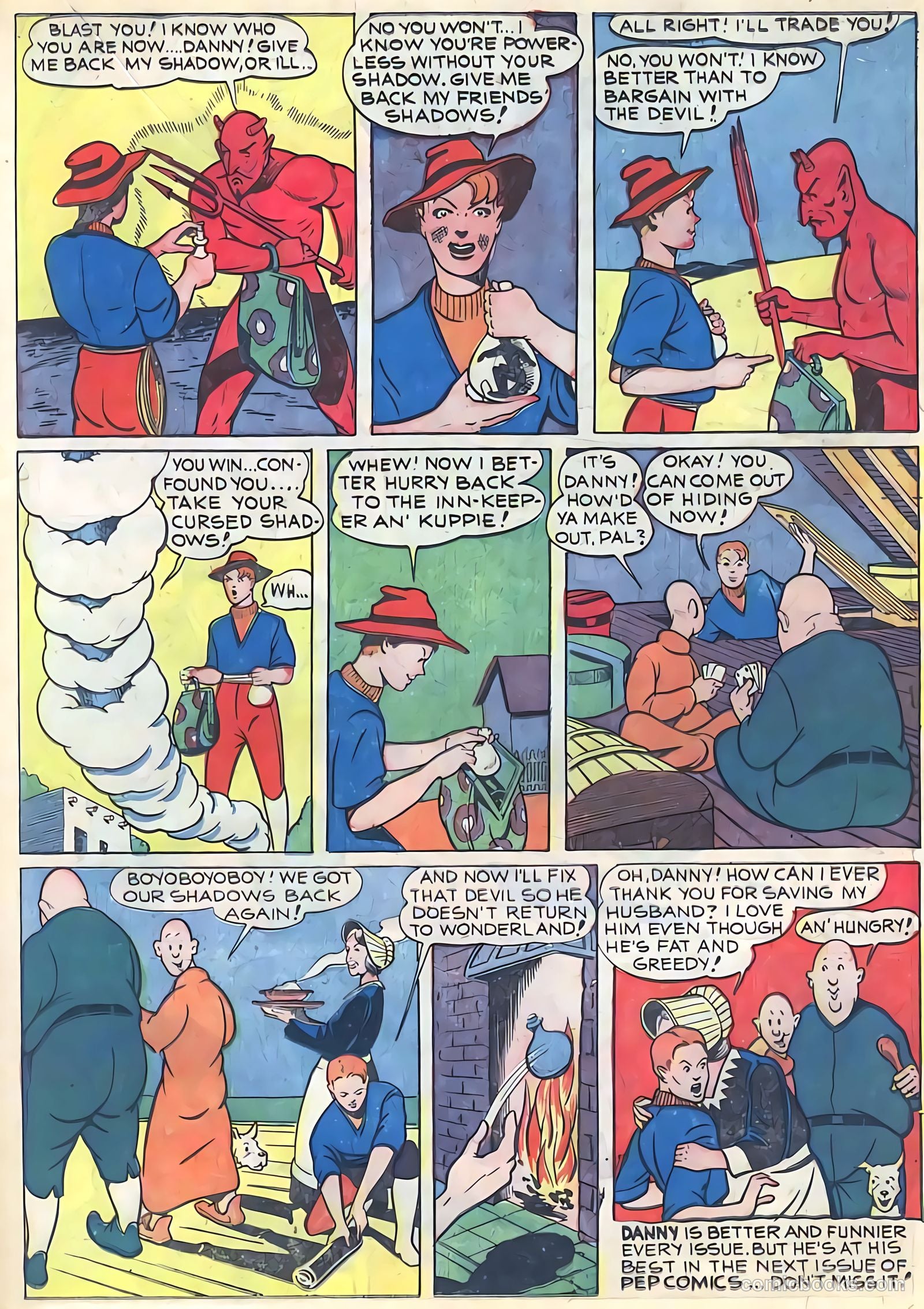 Pep Comics #28 (1942) — page 35 of 68