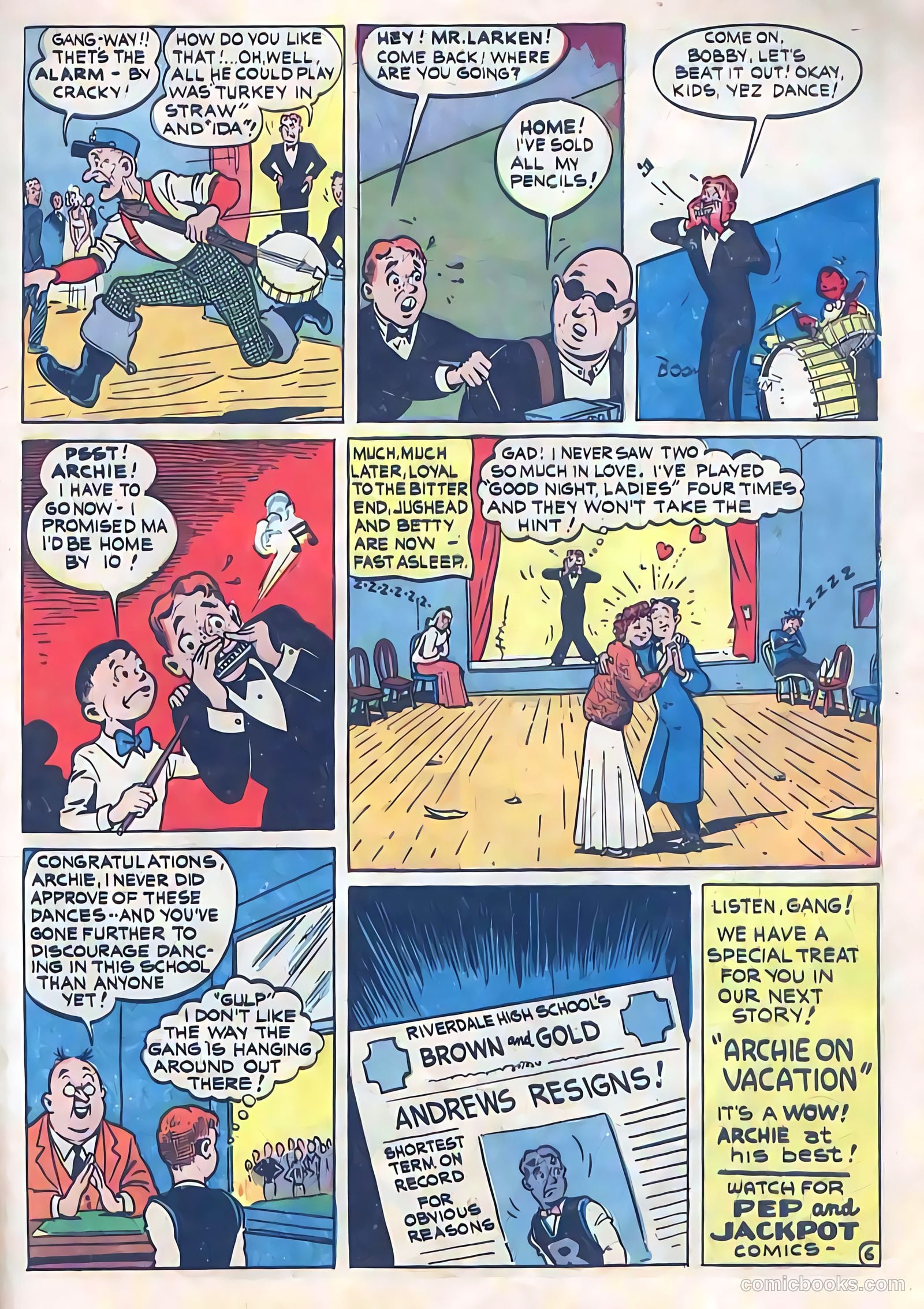 Pep Comics #28 (1942) — page 55 of 68