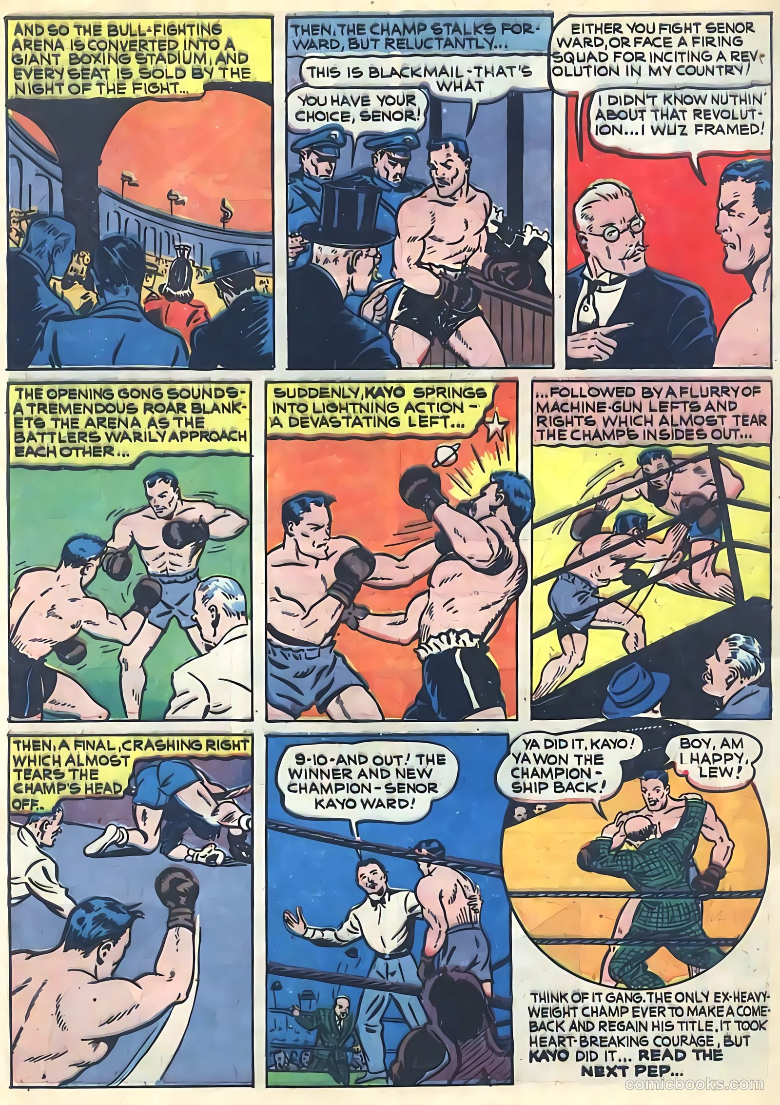 Pep Comics #28 (1942) — page 60 of 68