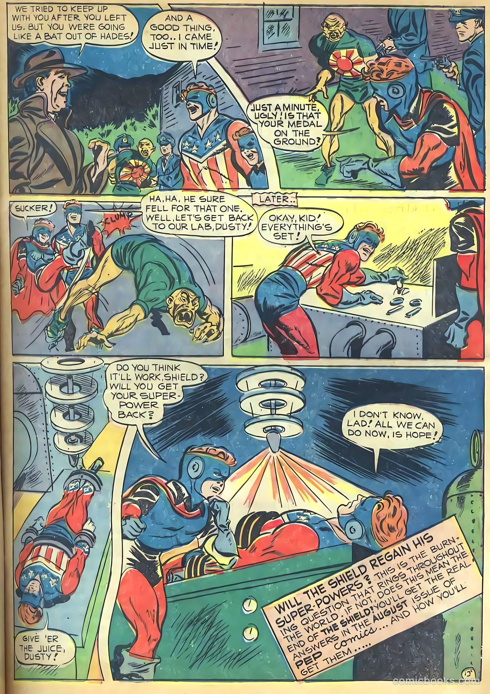 Pep Comics #29 (1942) — page 15 of 68