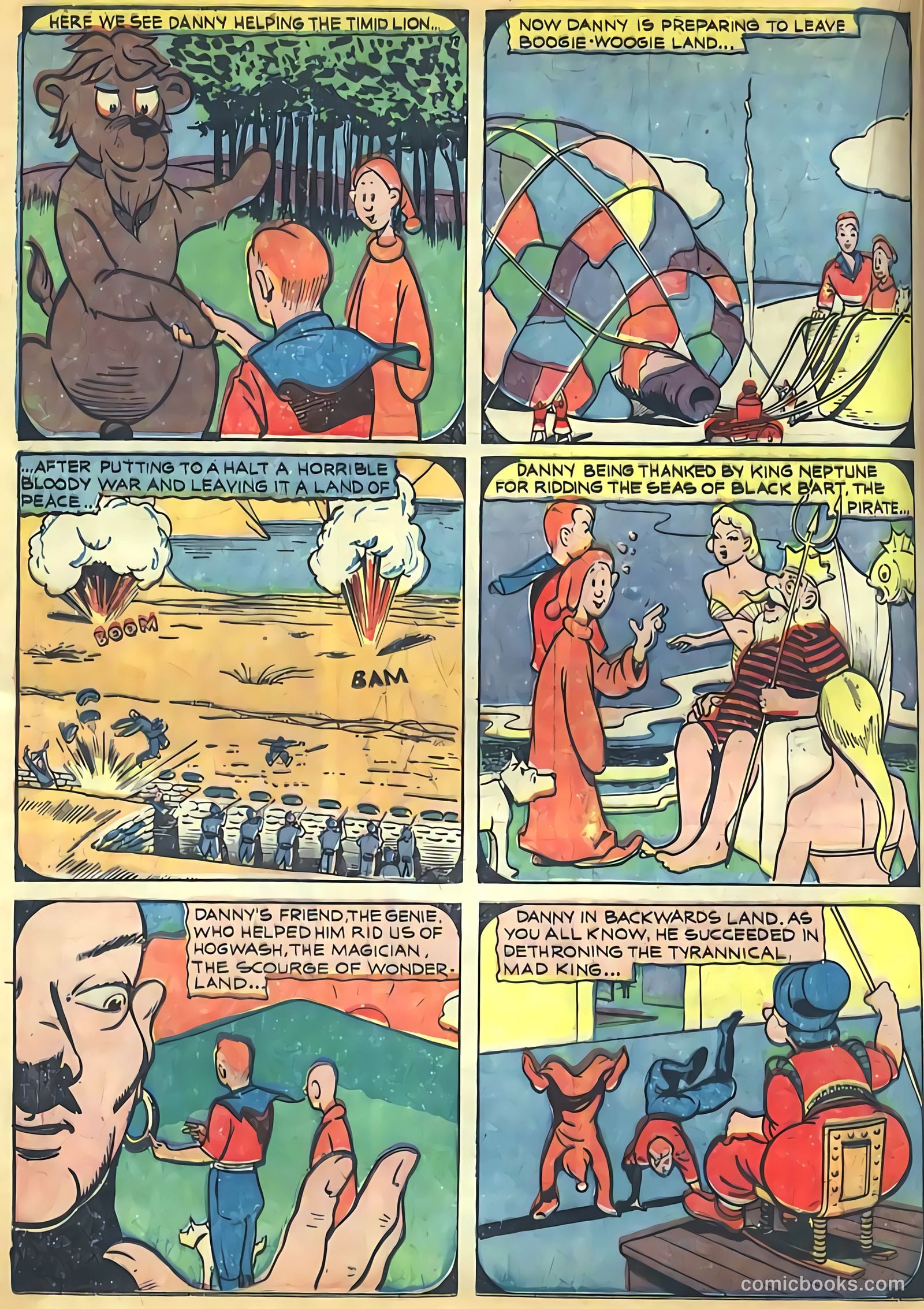 Pep Comics #29 (1942) — page 36 of 68