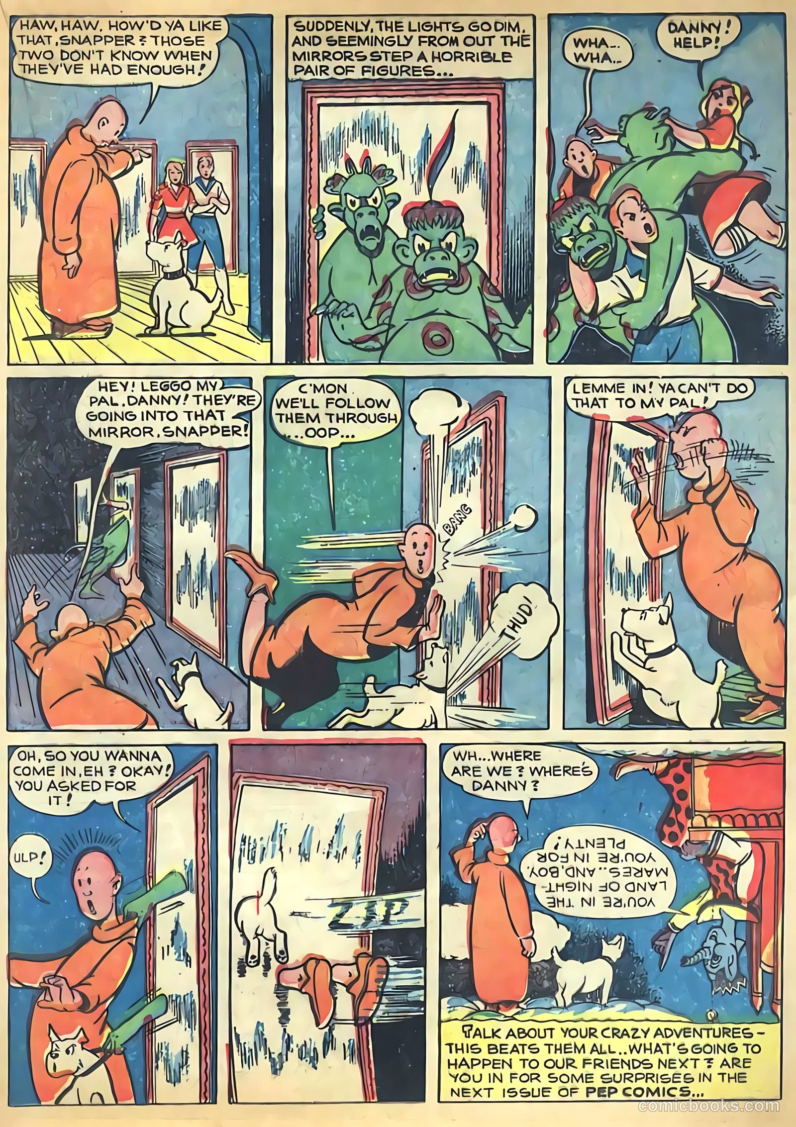Pep Comics #29 (1942) — page 39 of 68