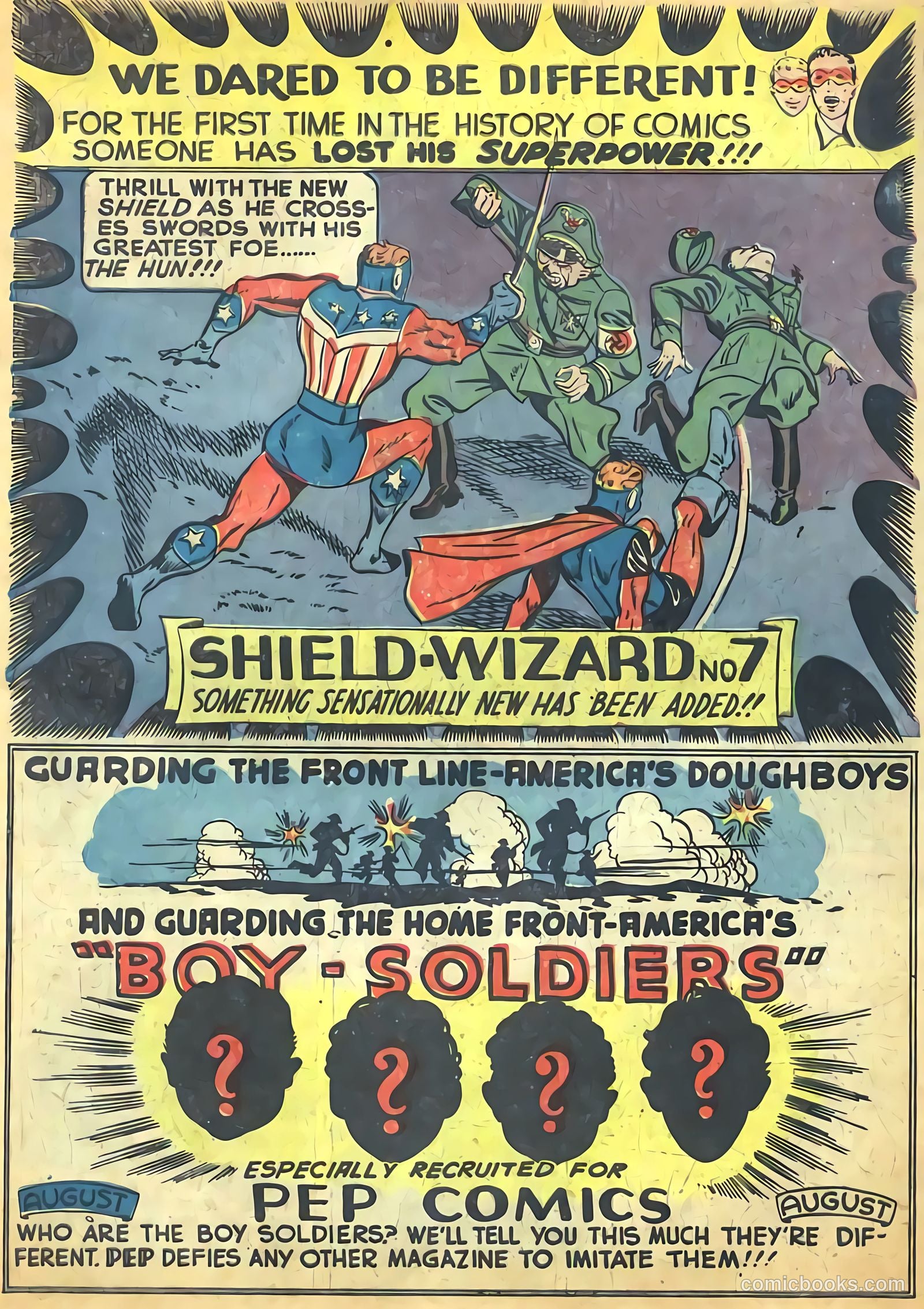 Pep Comics #29 (1942) — page 56 of 68
