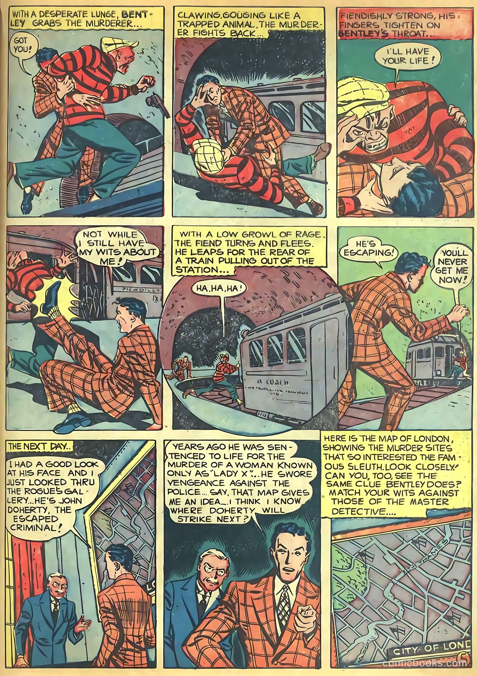 Pep Comics #29 (1942) — page 61 of 68