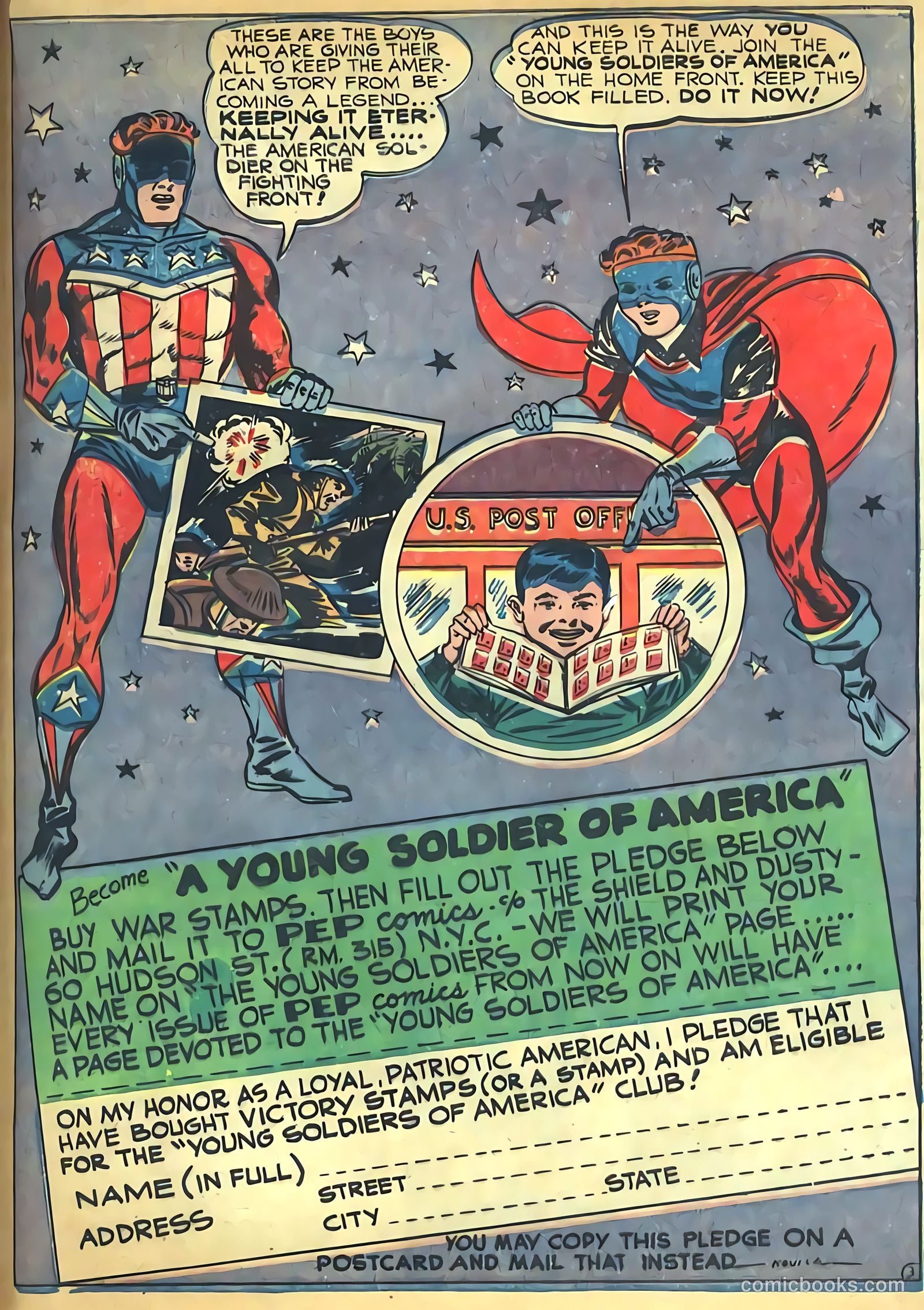 Pep Comics #29 (1942) — page 65 of 68
