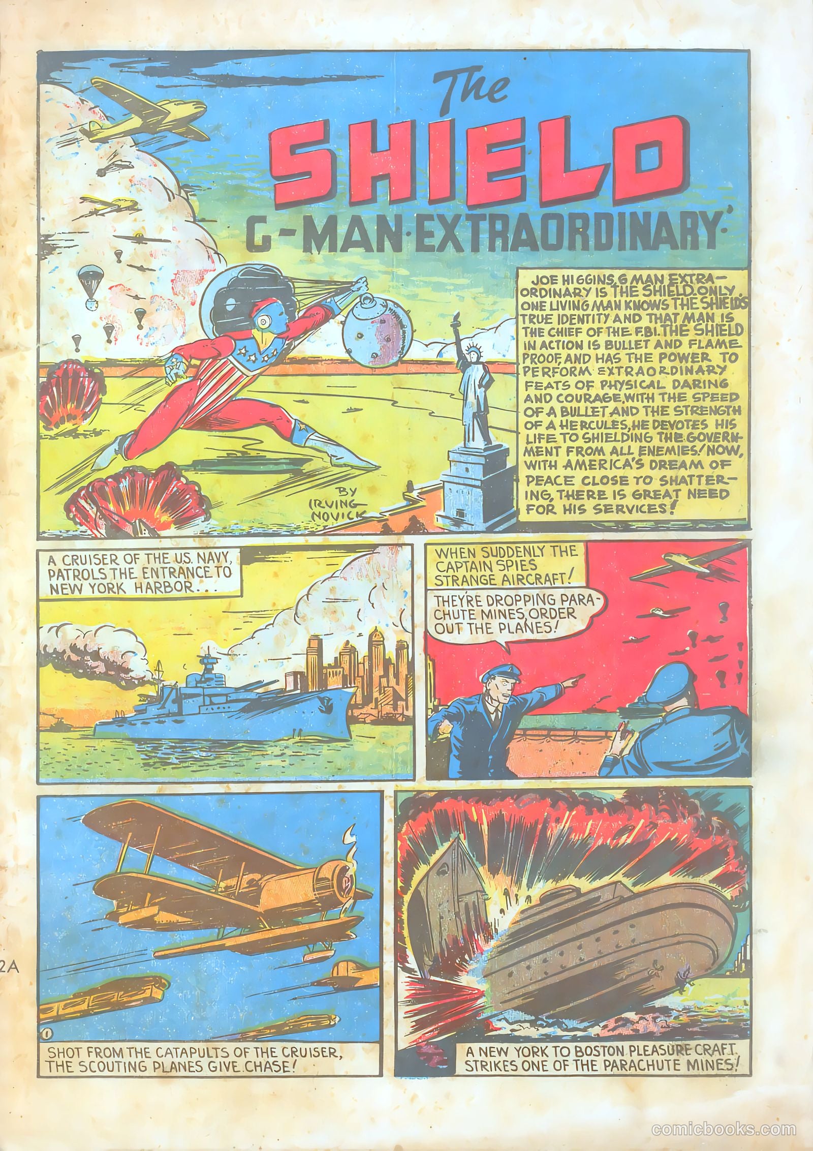 Pep Comics #3 (1940) — page 3 of 68