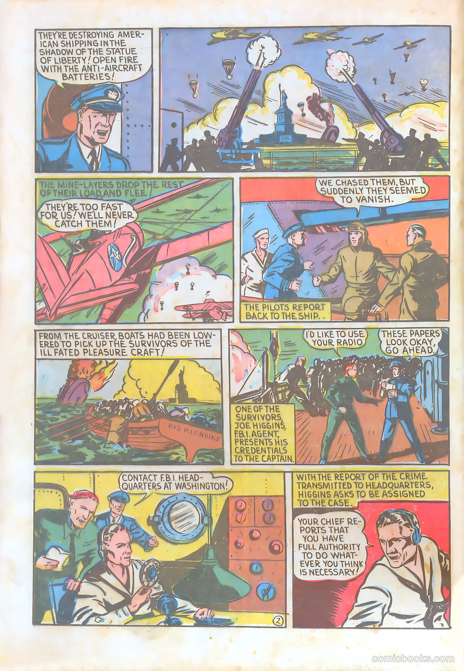 Pep Comics #3 (1940) — page 4 of 68