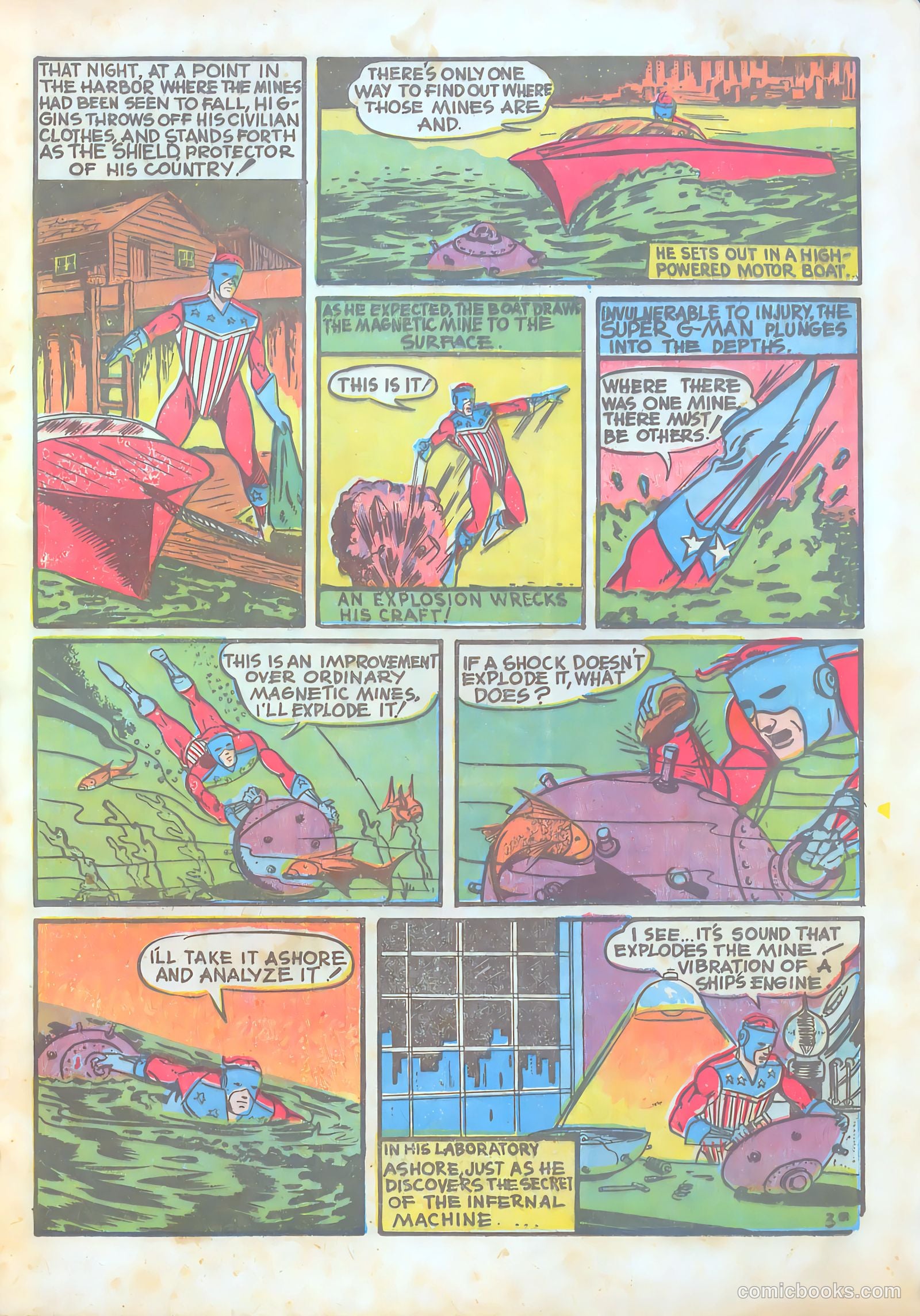 Pep Comics #3 (1940) — page 5 of 68