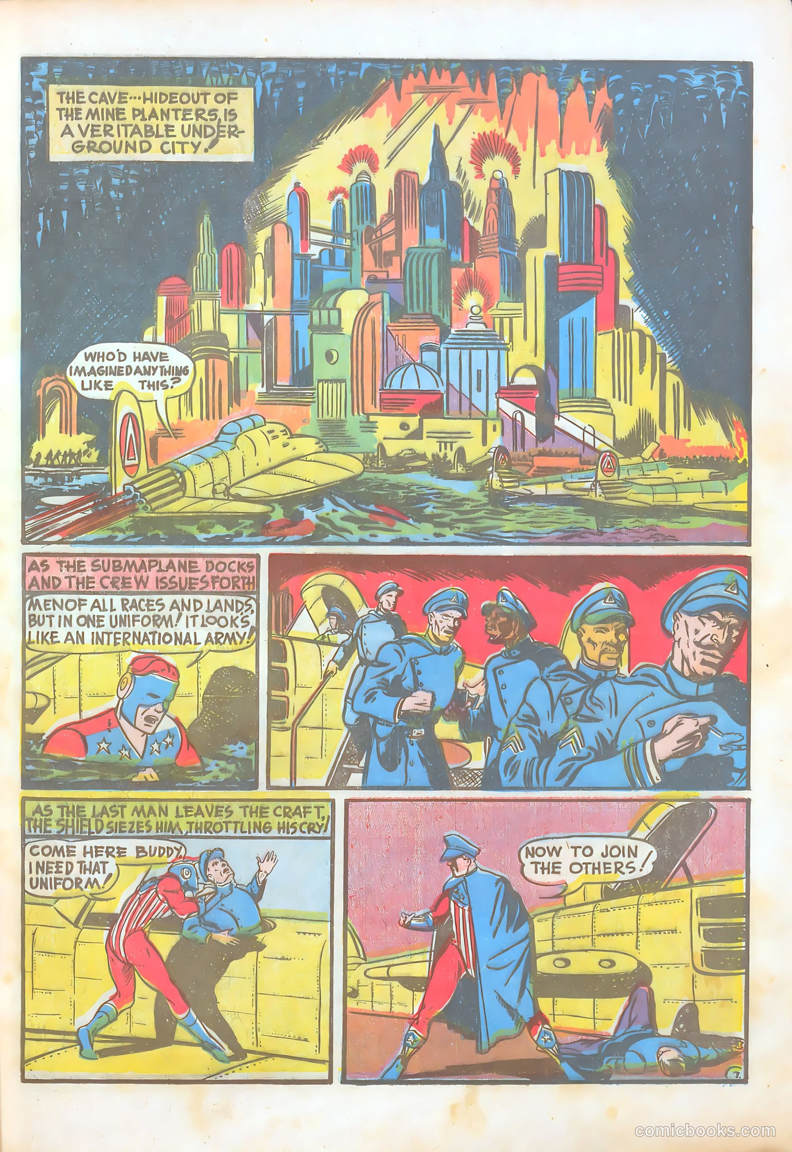 Pep Comics #3 (1940) — page 9 of 68