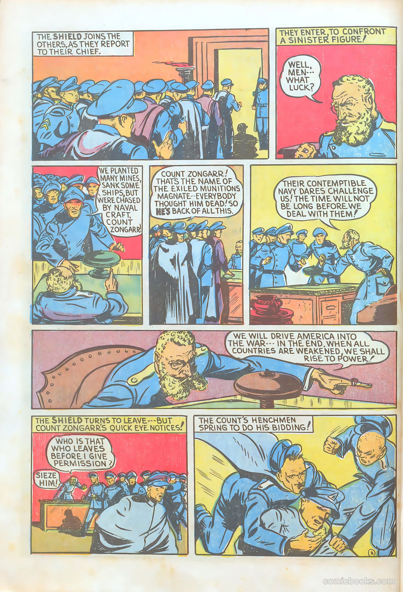 Pep Comics #3 (1940) — page 10 of 68