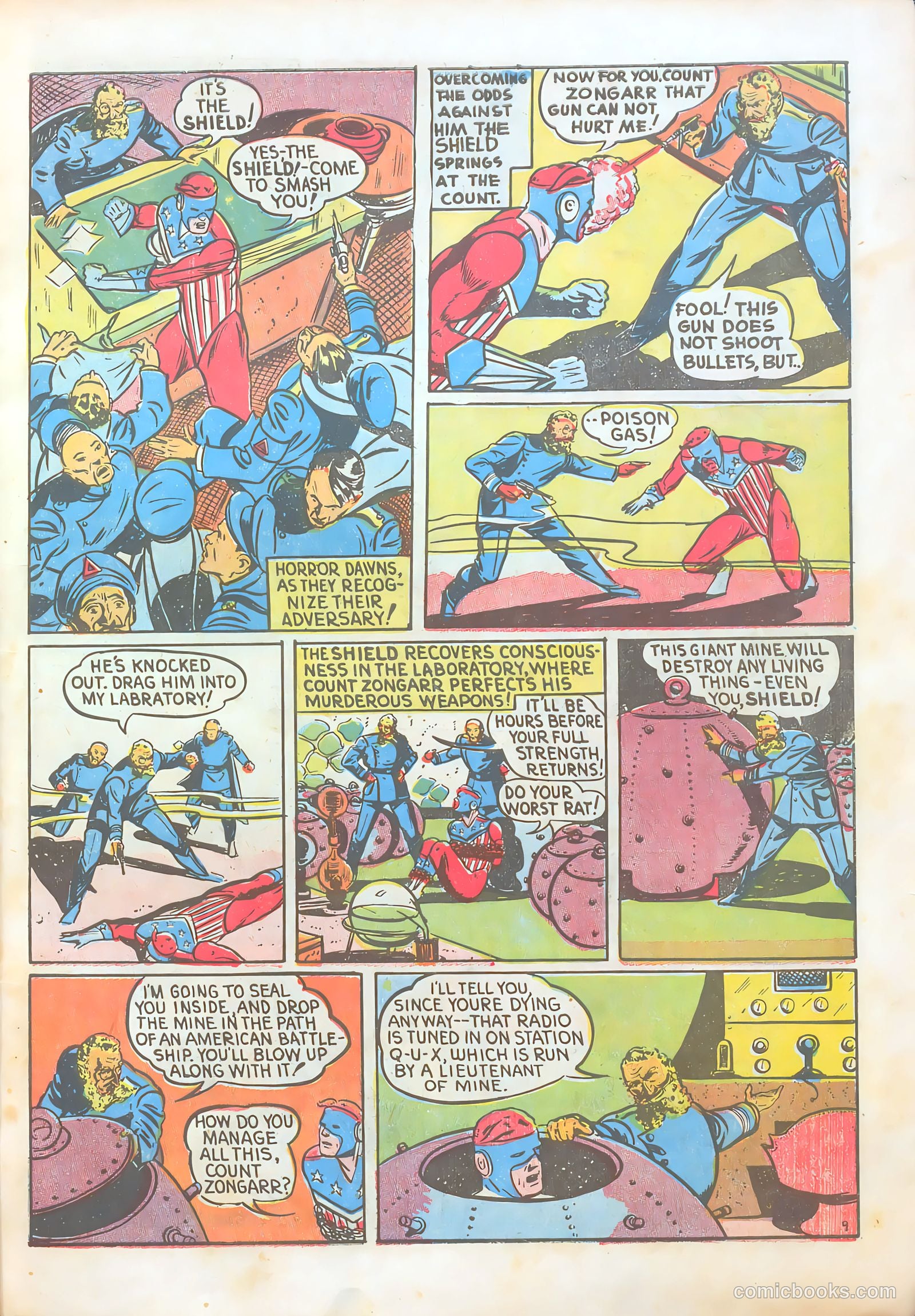 Pep Comics #3 (1940) — page 11 of 68