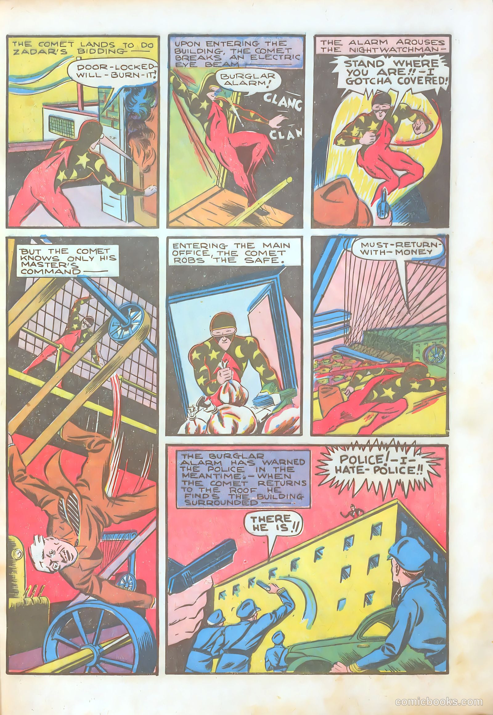 Pep Comics #3 (1940) — page 17 of 68