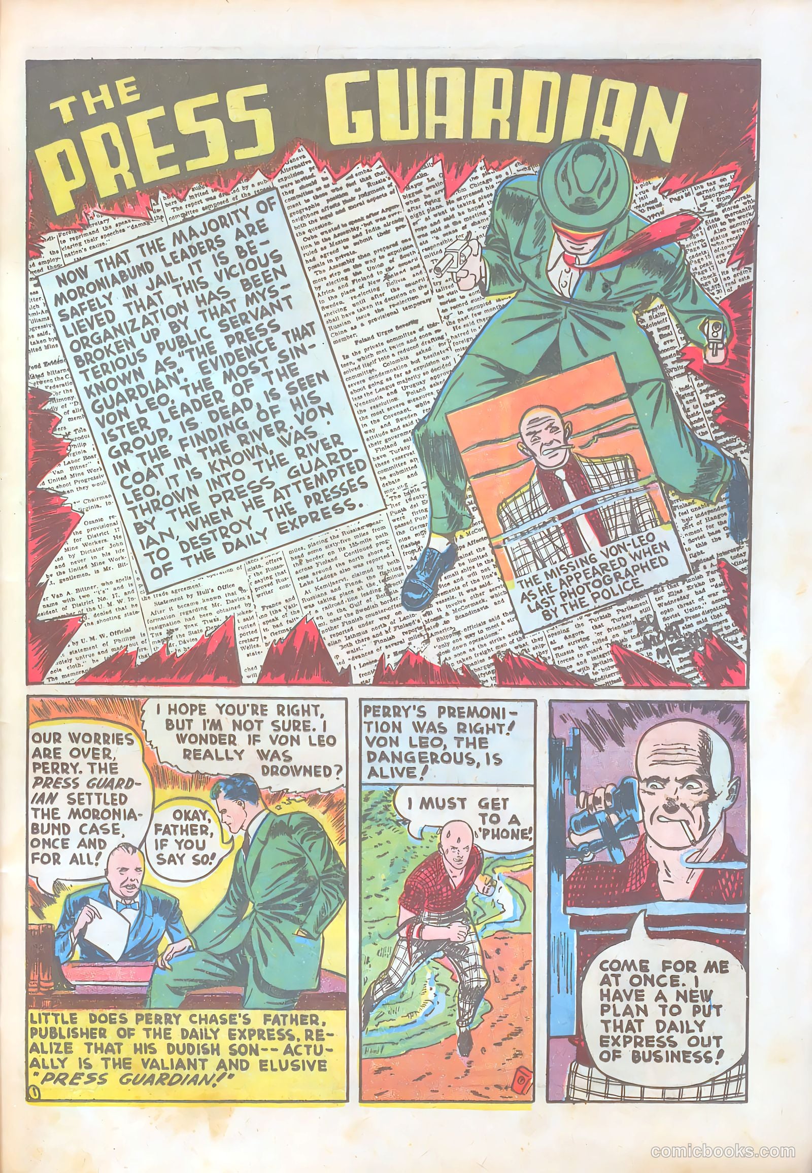Pep Comics #3 (1940) — page 21 of 68