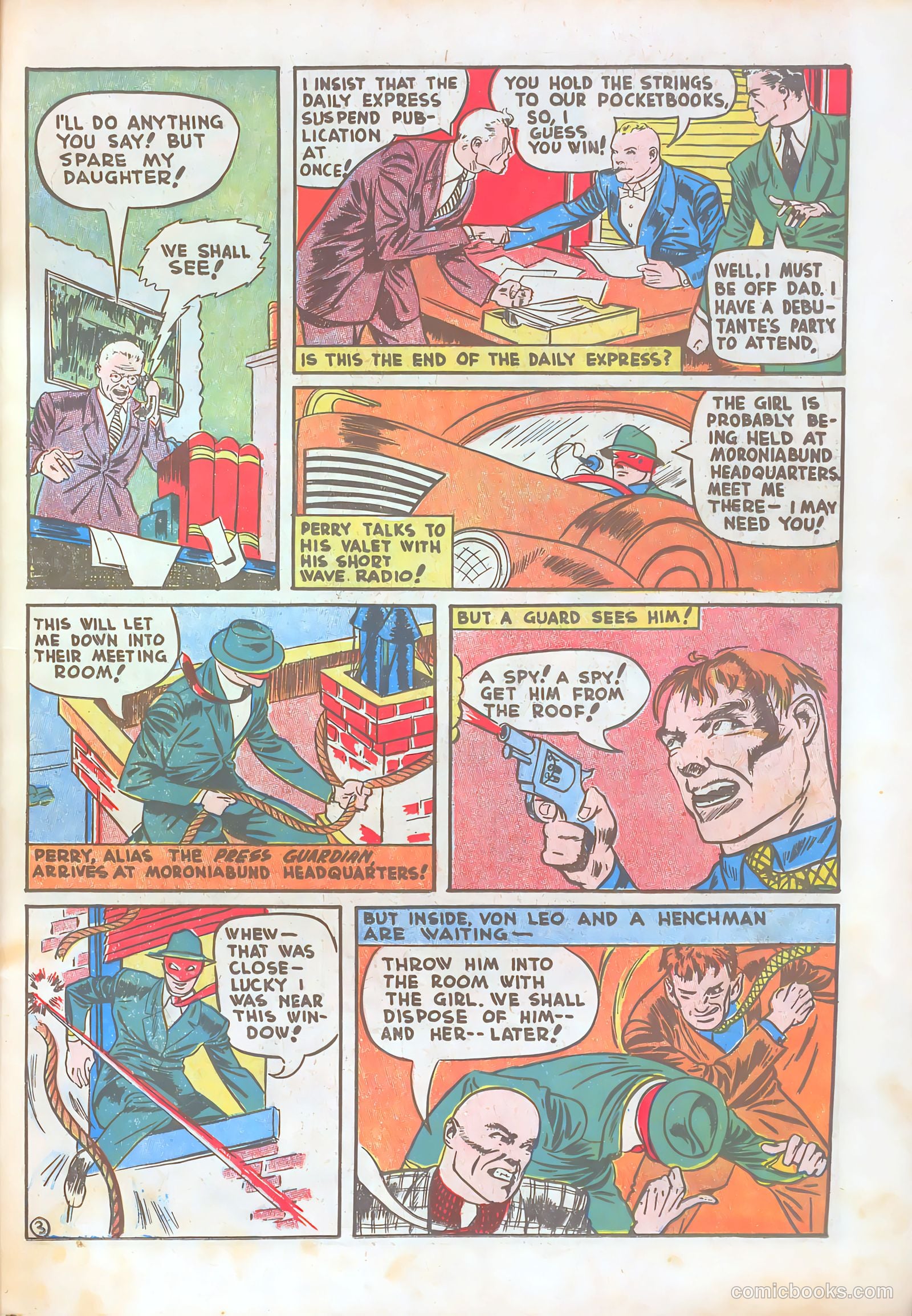 Pep Comics #3 (1940) — page 23 of 68