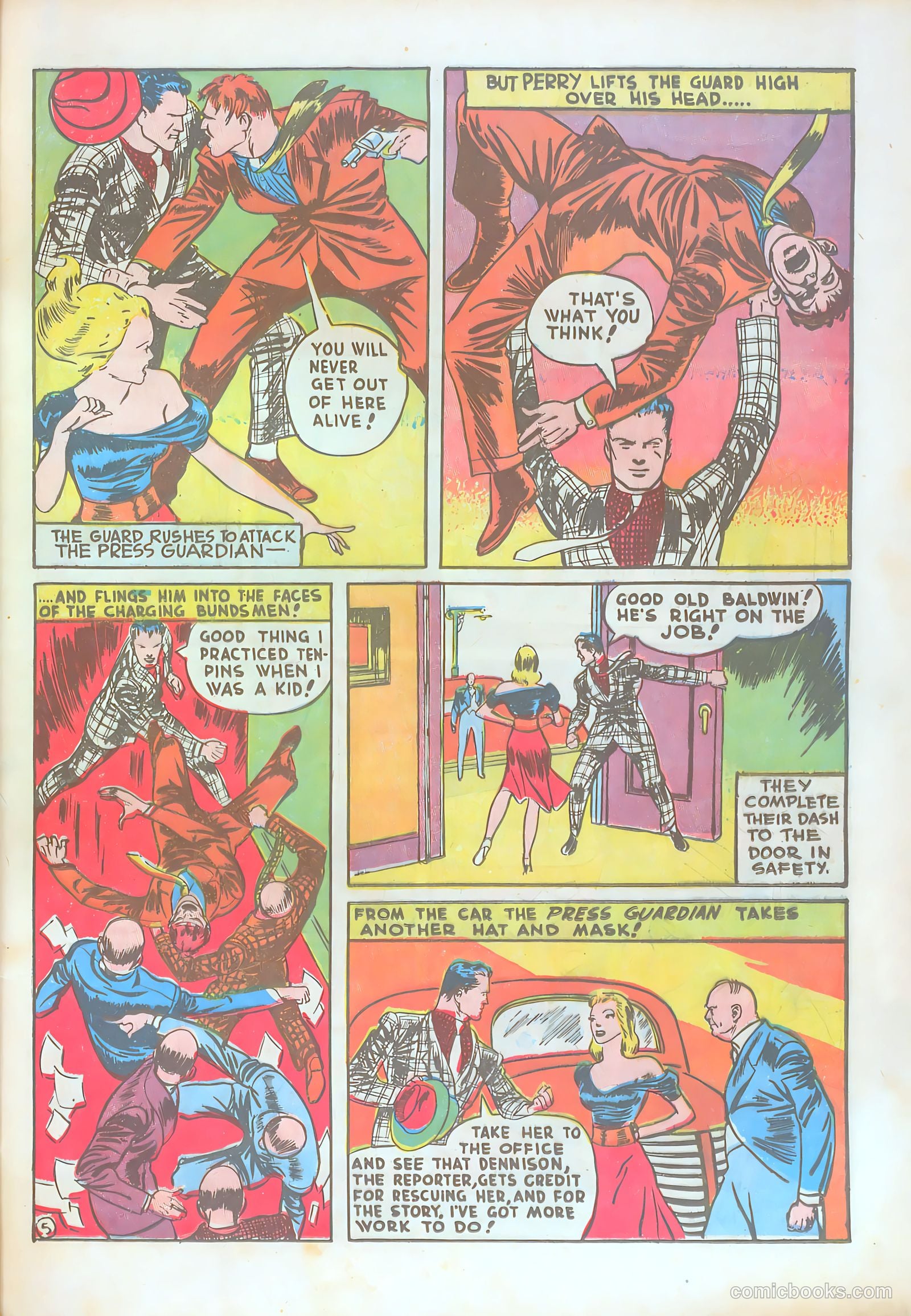 Pep Comics #3 (1940) — page 25 of 68
