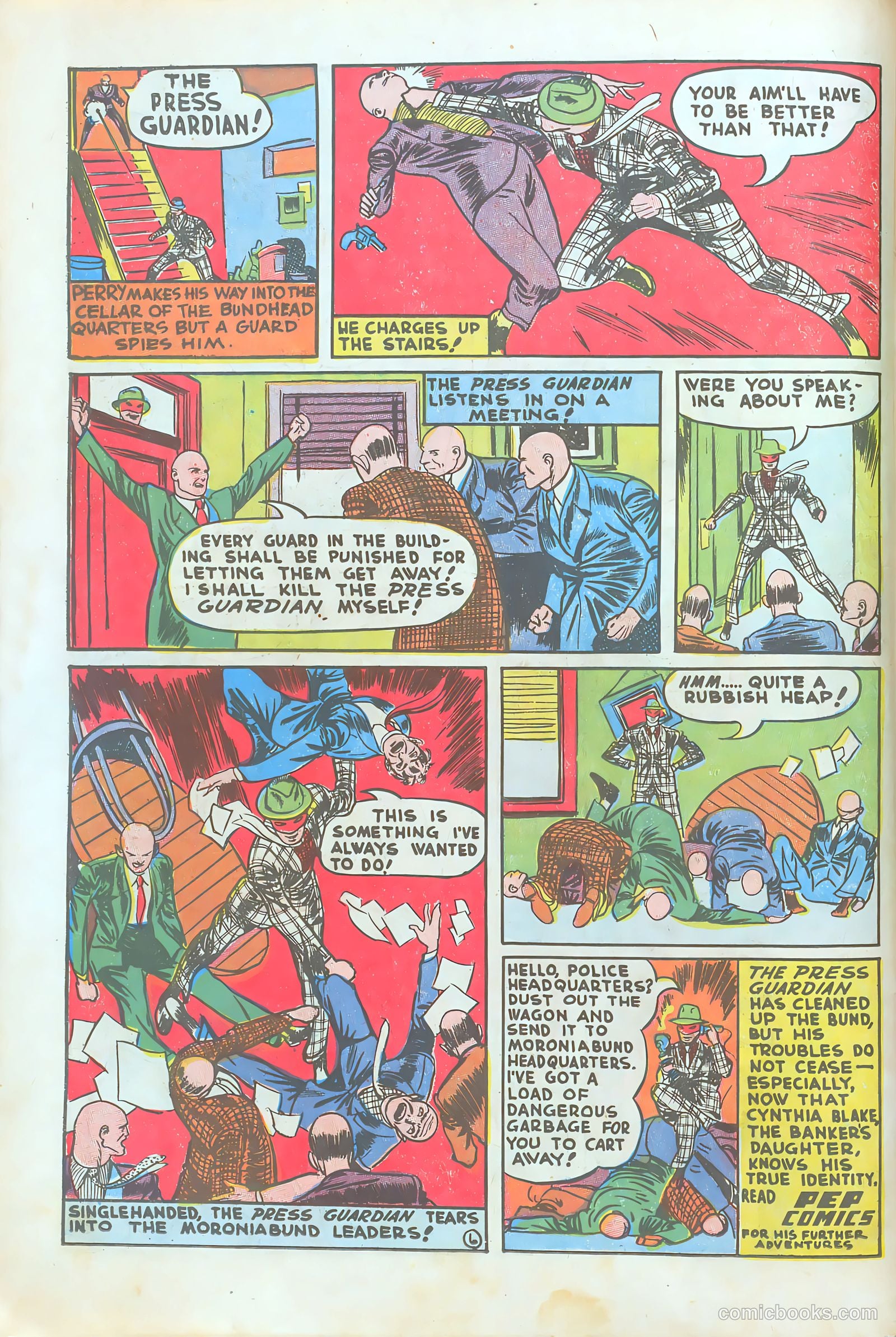 Pep Comics #3 (1940) — page 26 of 68