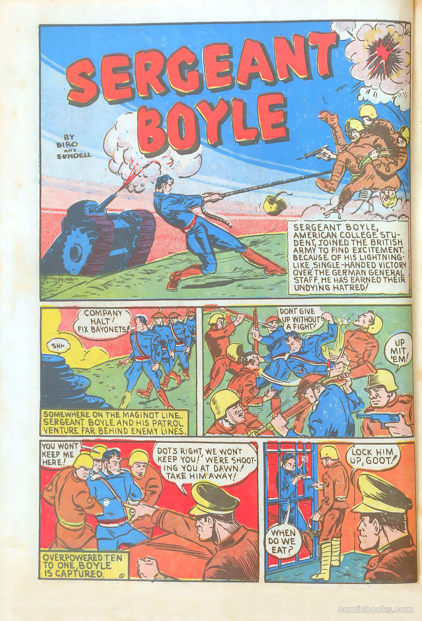 Pep Comics #3 (1940) — page 34 of 68