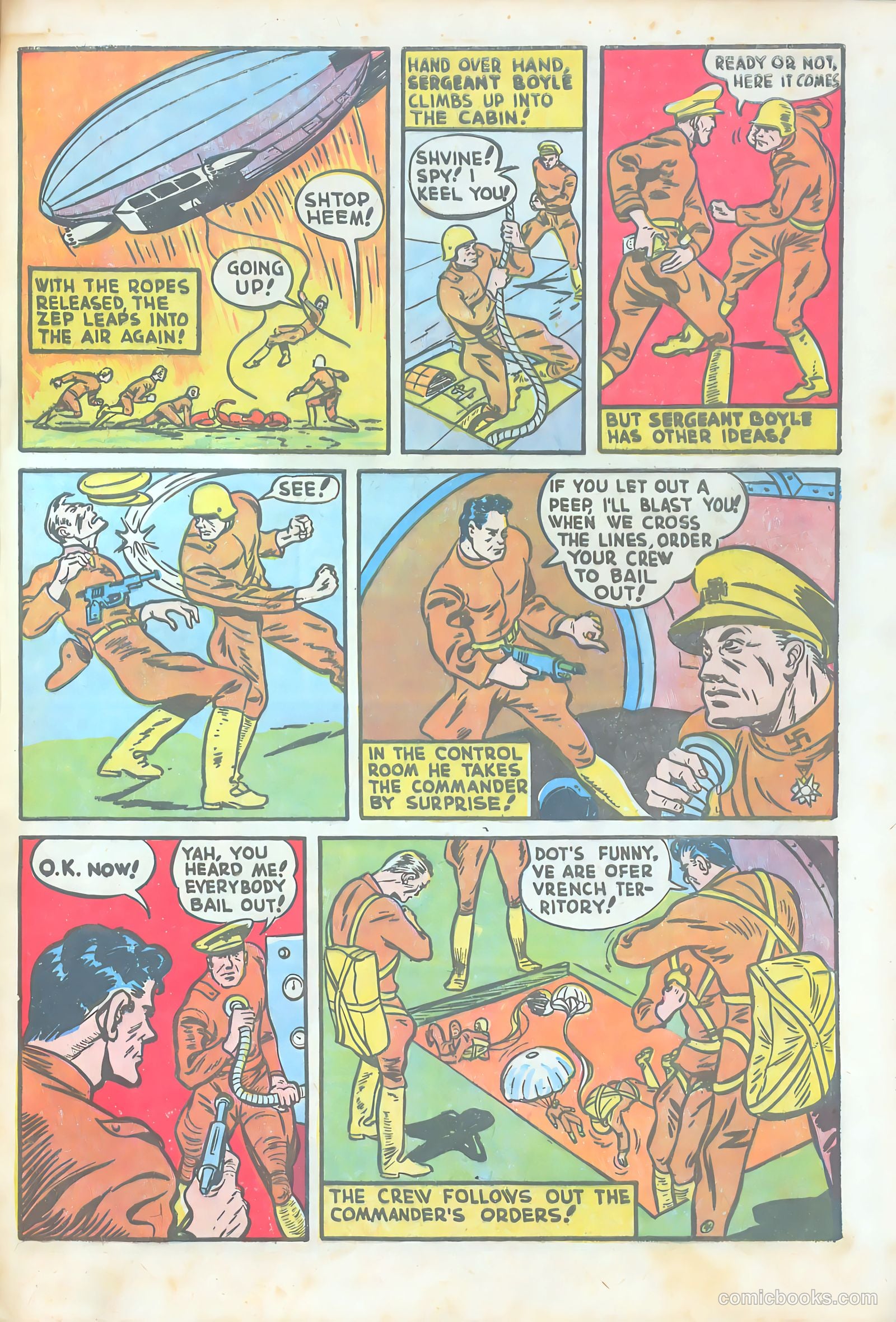 Pep Comics #3 (1940) — page 37 of 68