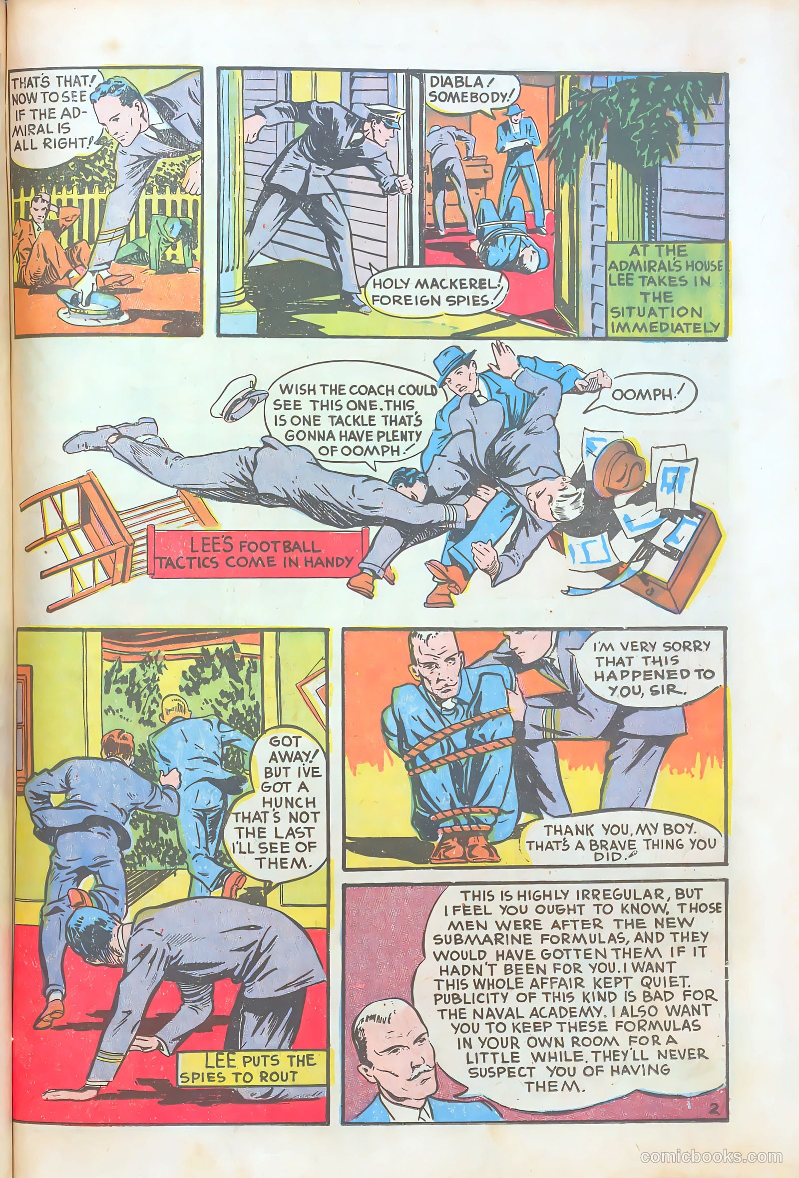 Pep Comics #3 (1940) — page 43 of 68