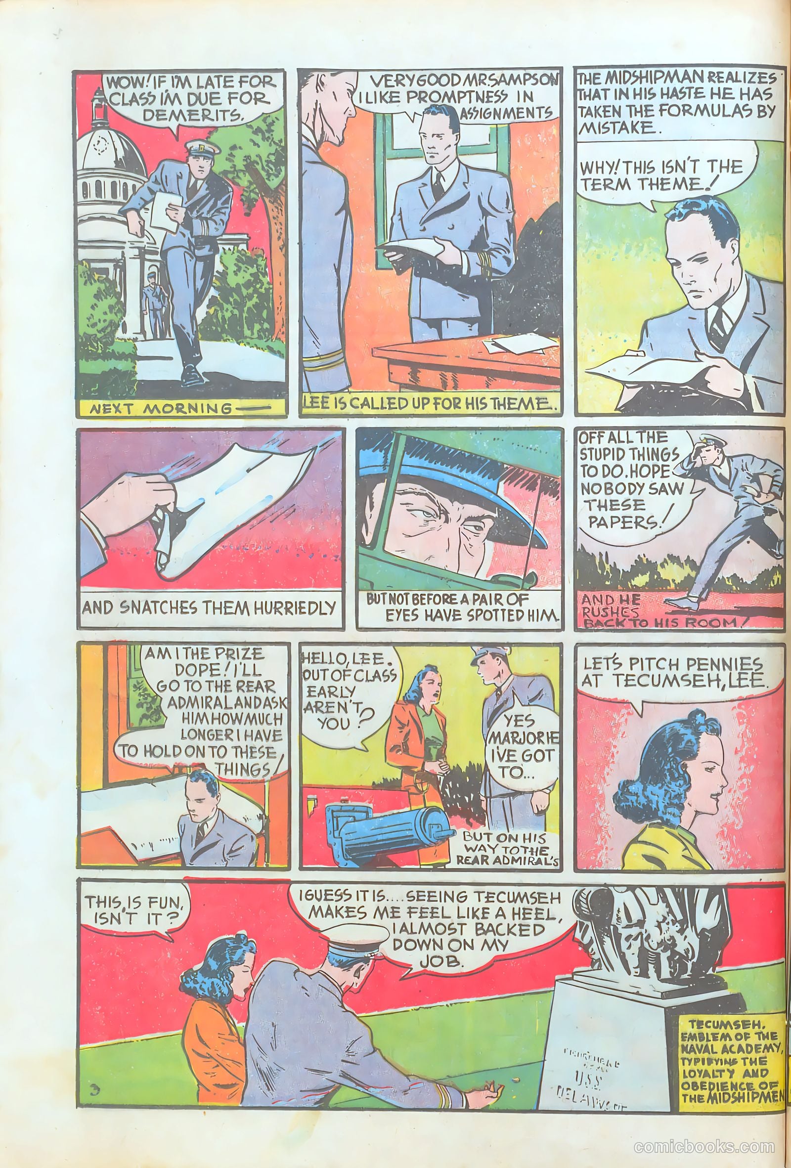 Pep Comics #3 (1940) — page 44 of 68