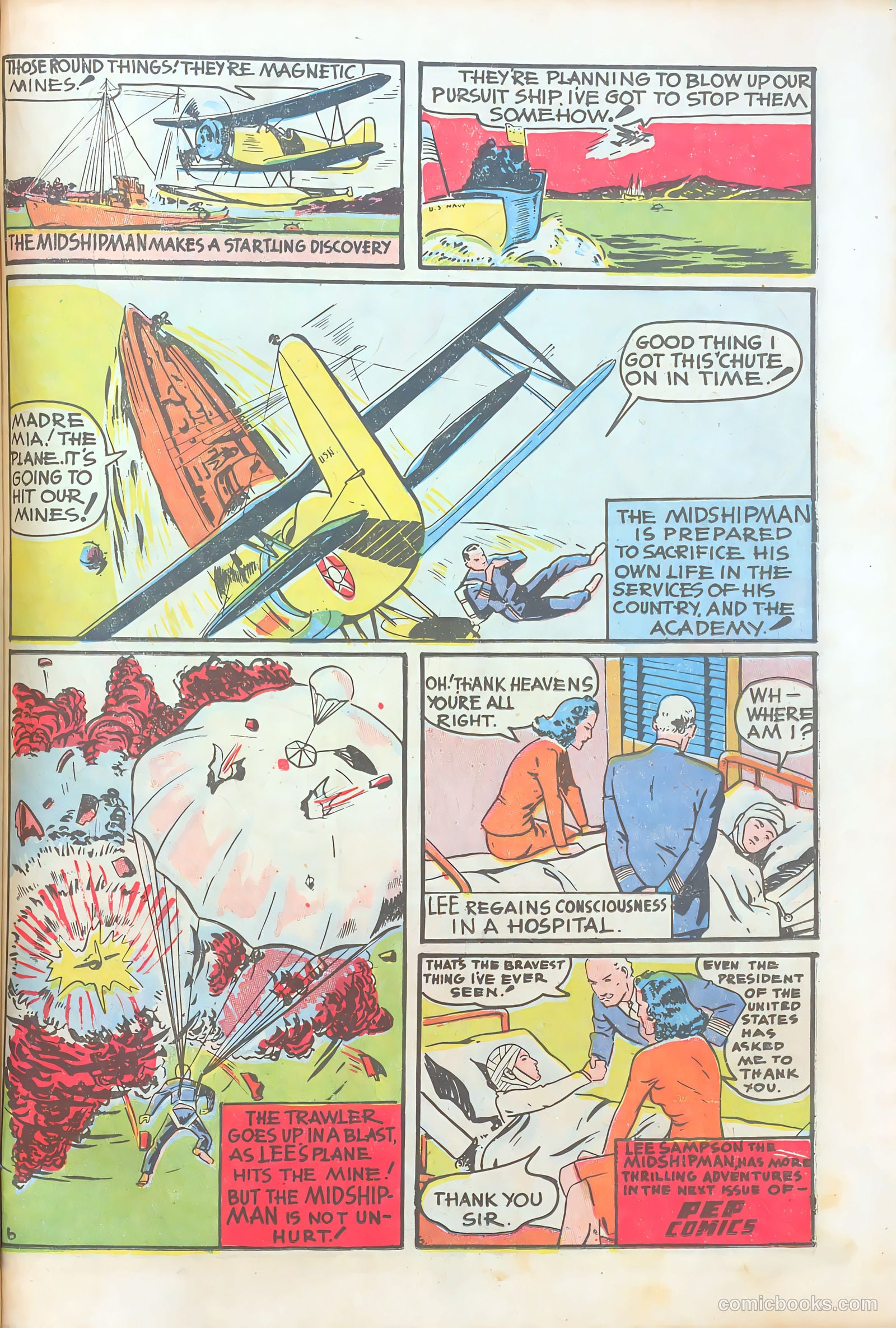 Pep Comics #3 (1940) — page 47 of 68