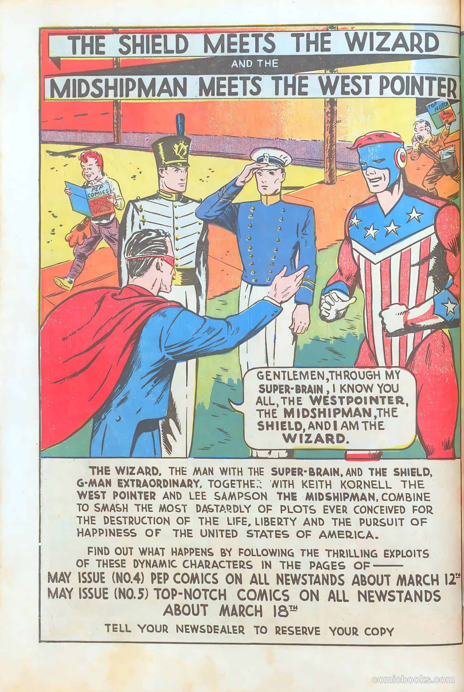 Pep Comics #3 (1940) — page 54 of 68