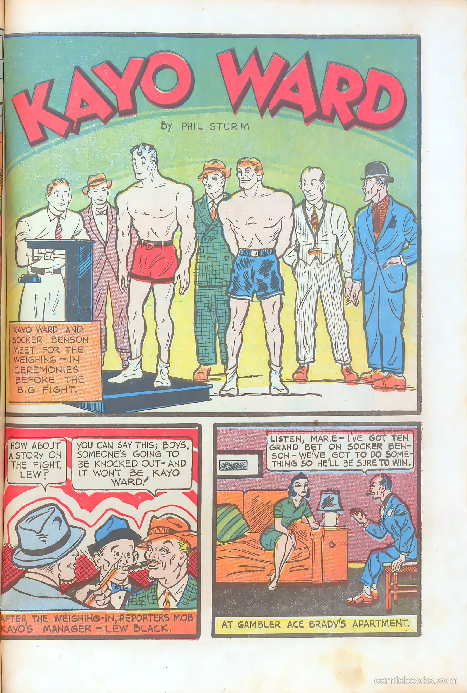 Pep Comics #3 (1940) — page 55 of 68