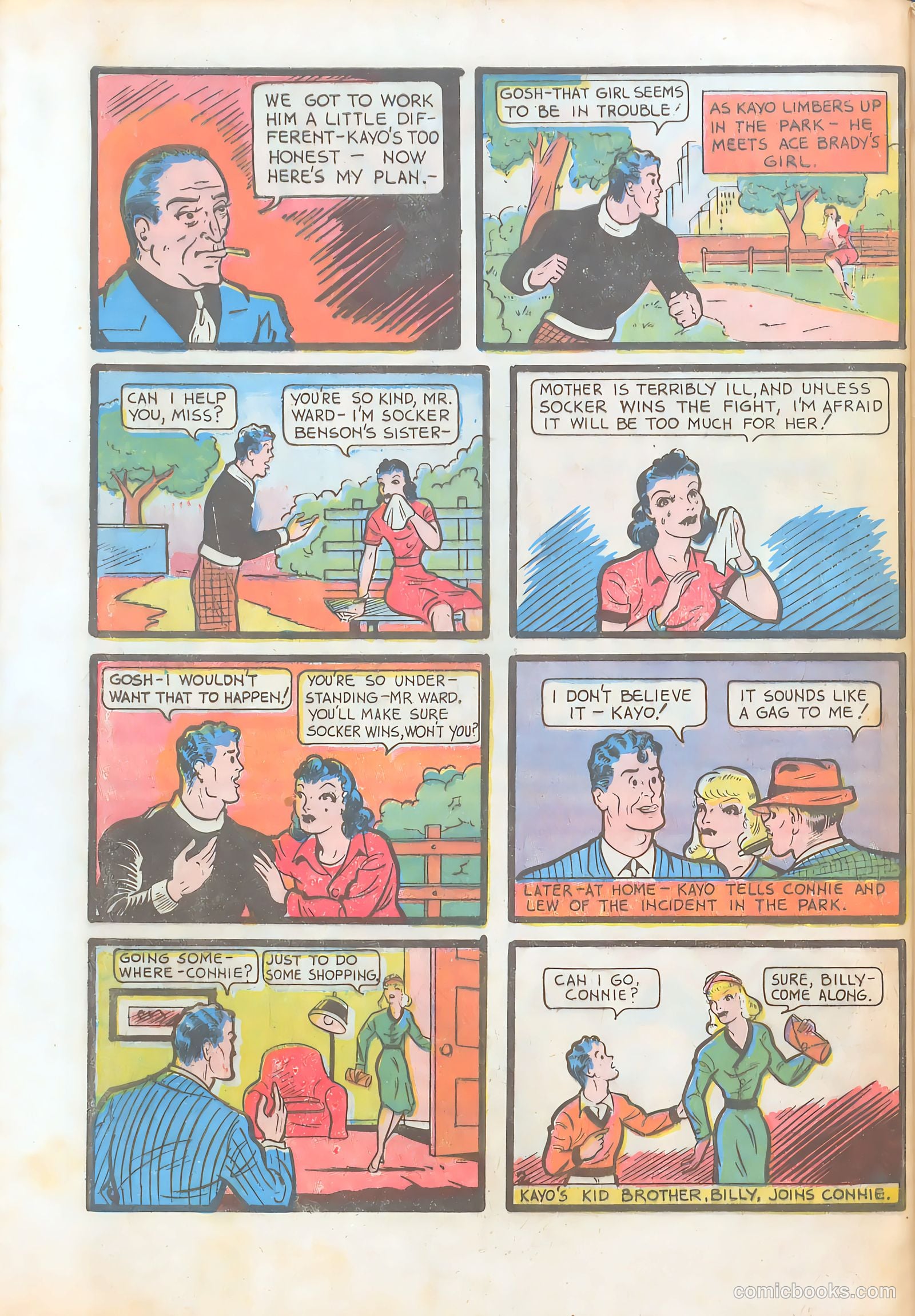 Pep Comics #3 (1940) — page 56 of 68