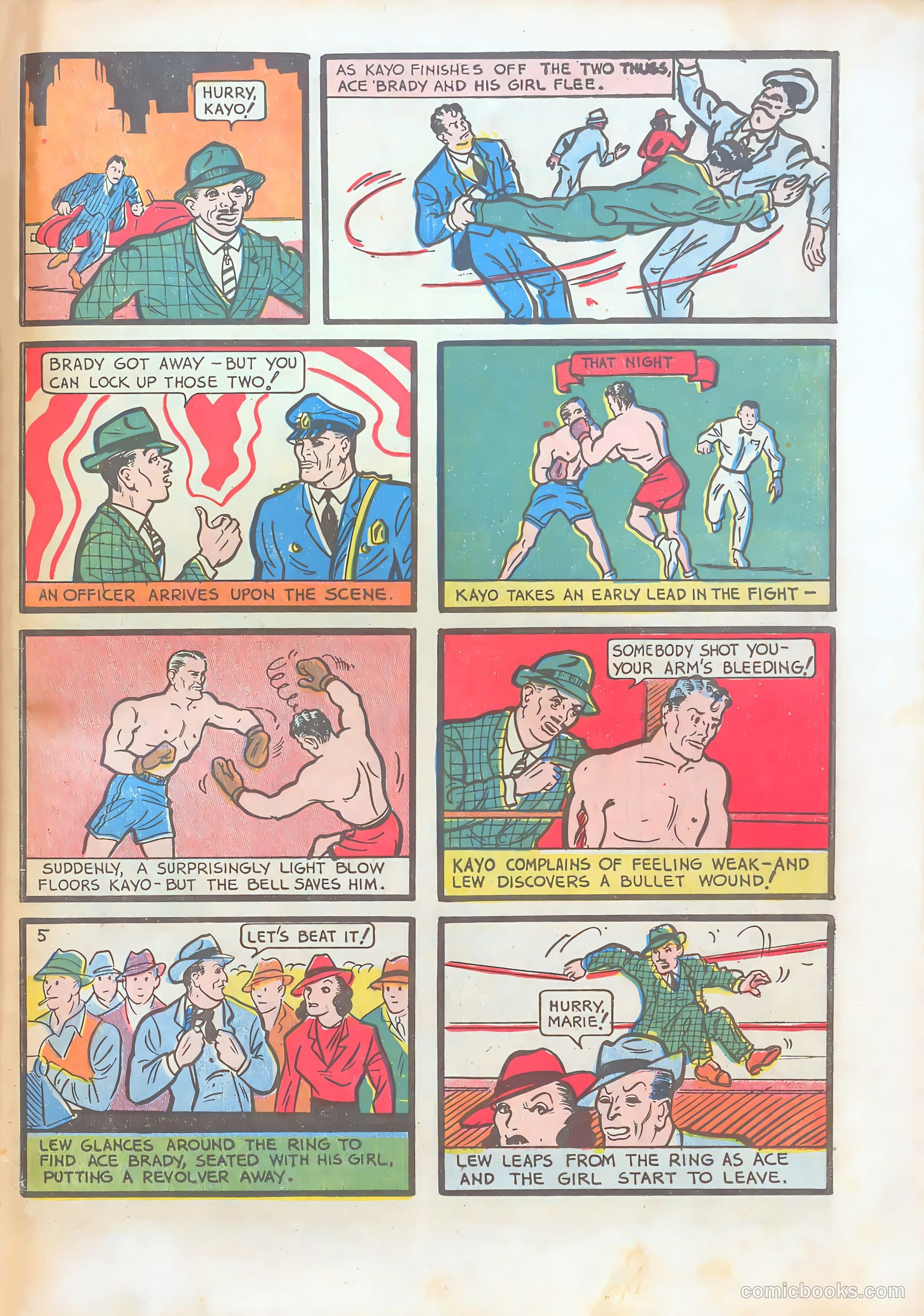 Pep Comics #3 (1940) — page 59 of 68