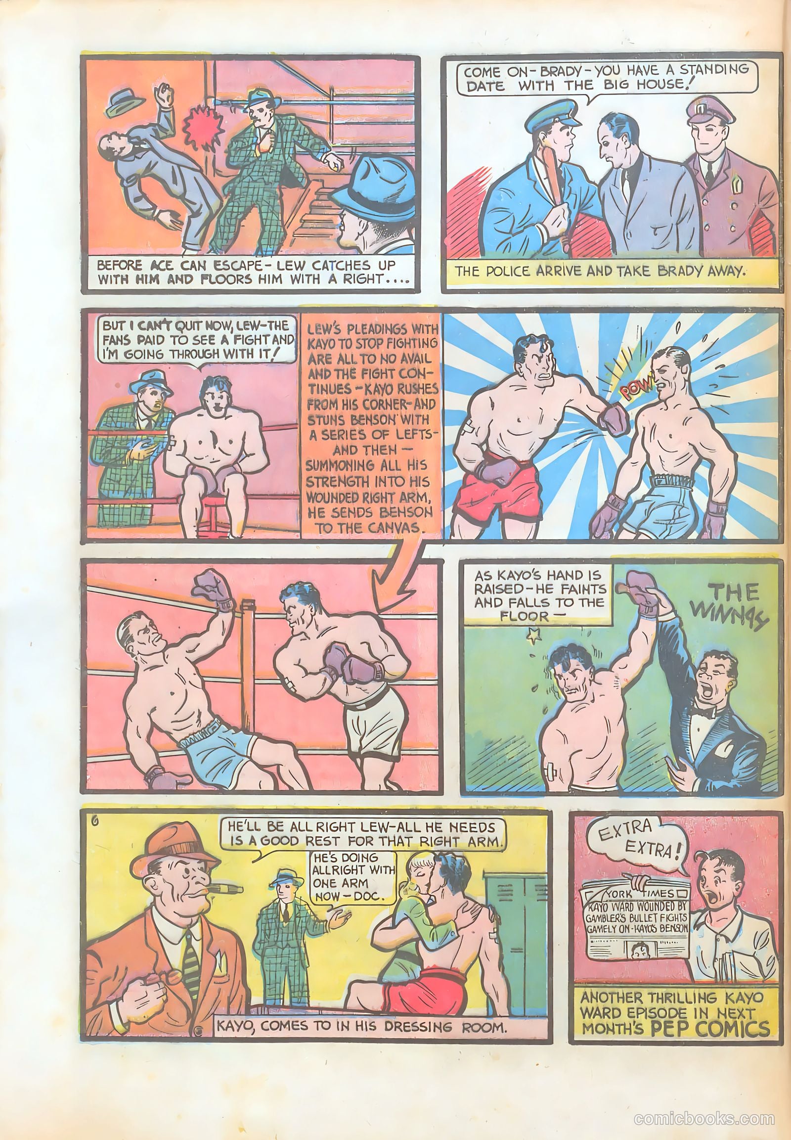 Pep Comics #3 (1940) — page 60 of 68