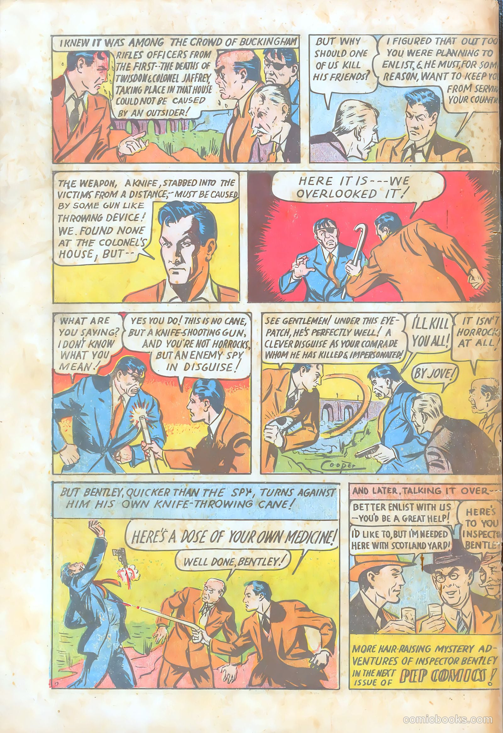 Pep Comics #3 (1940) — page 66 of 68