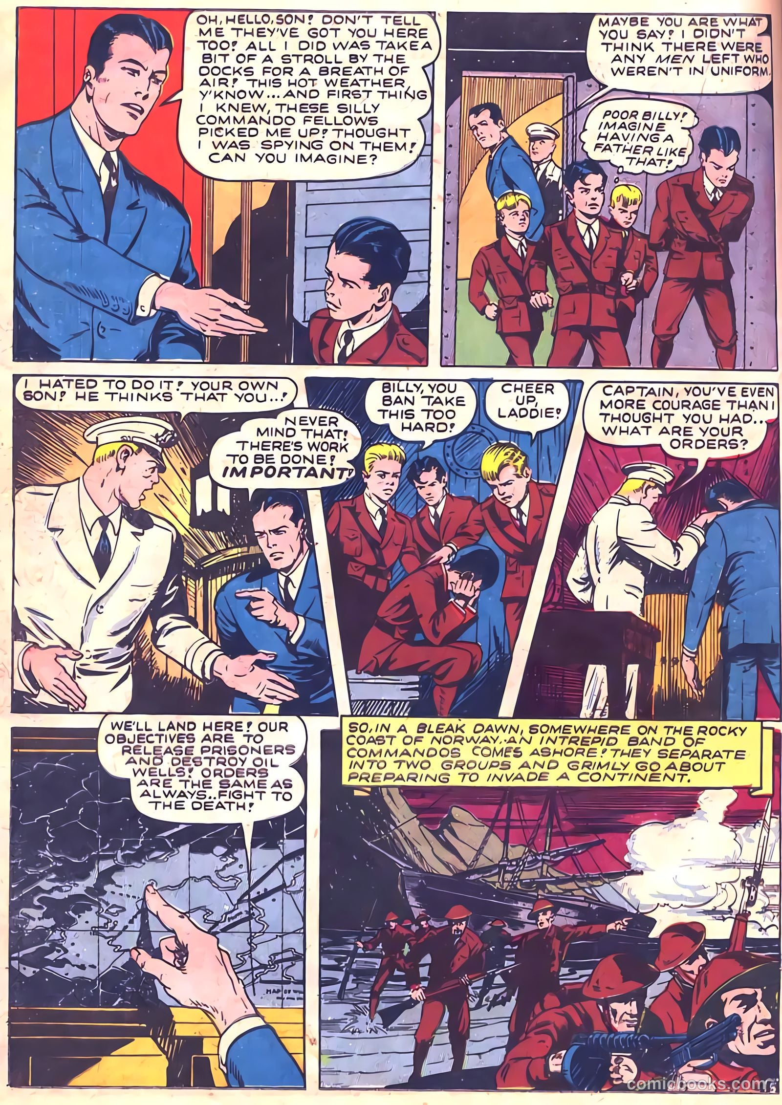 Pep Comics #30 (1942) — page 32 of 69